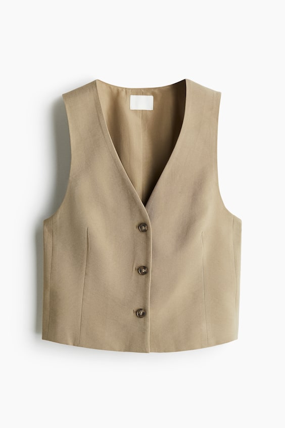Женские жилеты H&M Short Vest