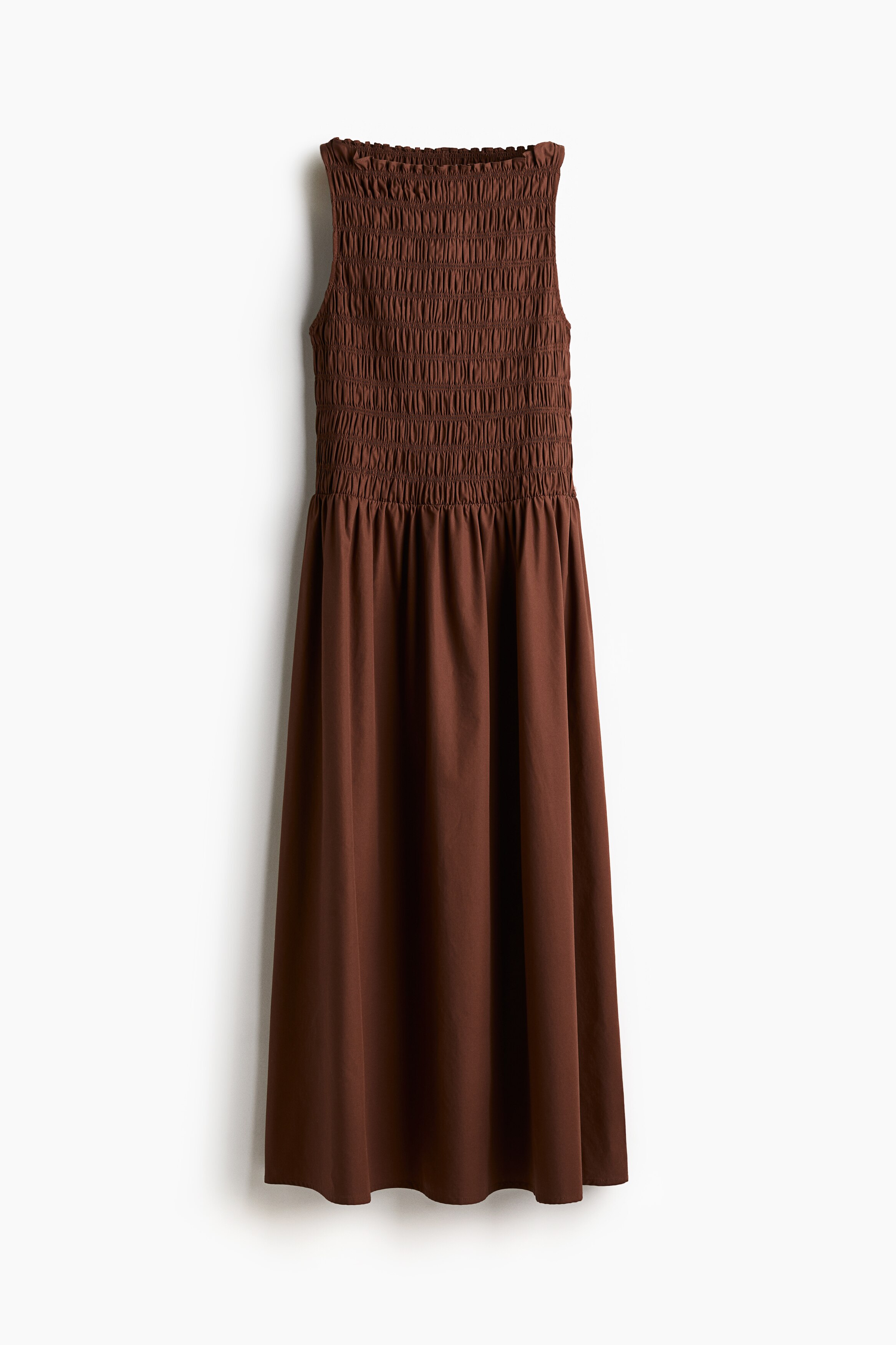 h&m brown smocked dress Women's Smocked-bodice smocked bodice and a jeongyeon pics on Twitter SummerNewArrivals26 Size:44 X-Long