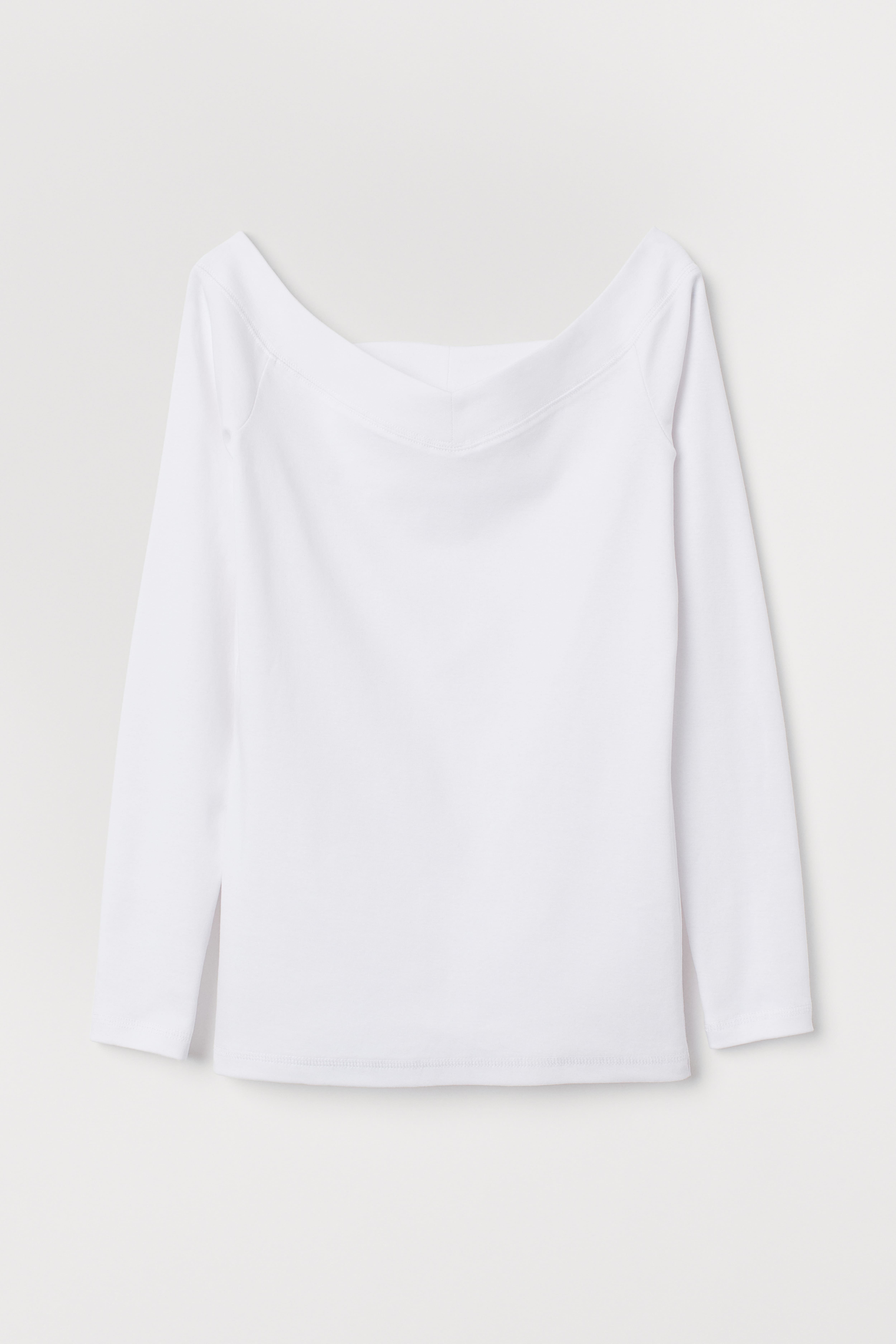 H and m off shoulder top hotsell