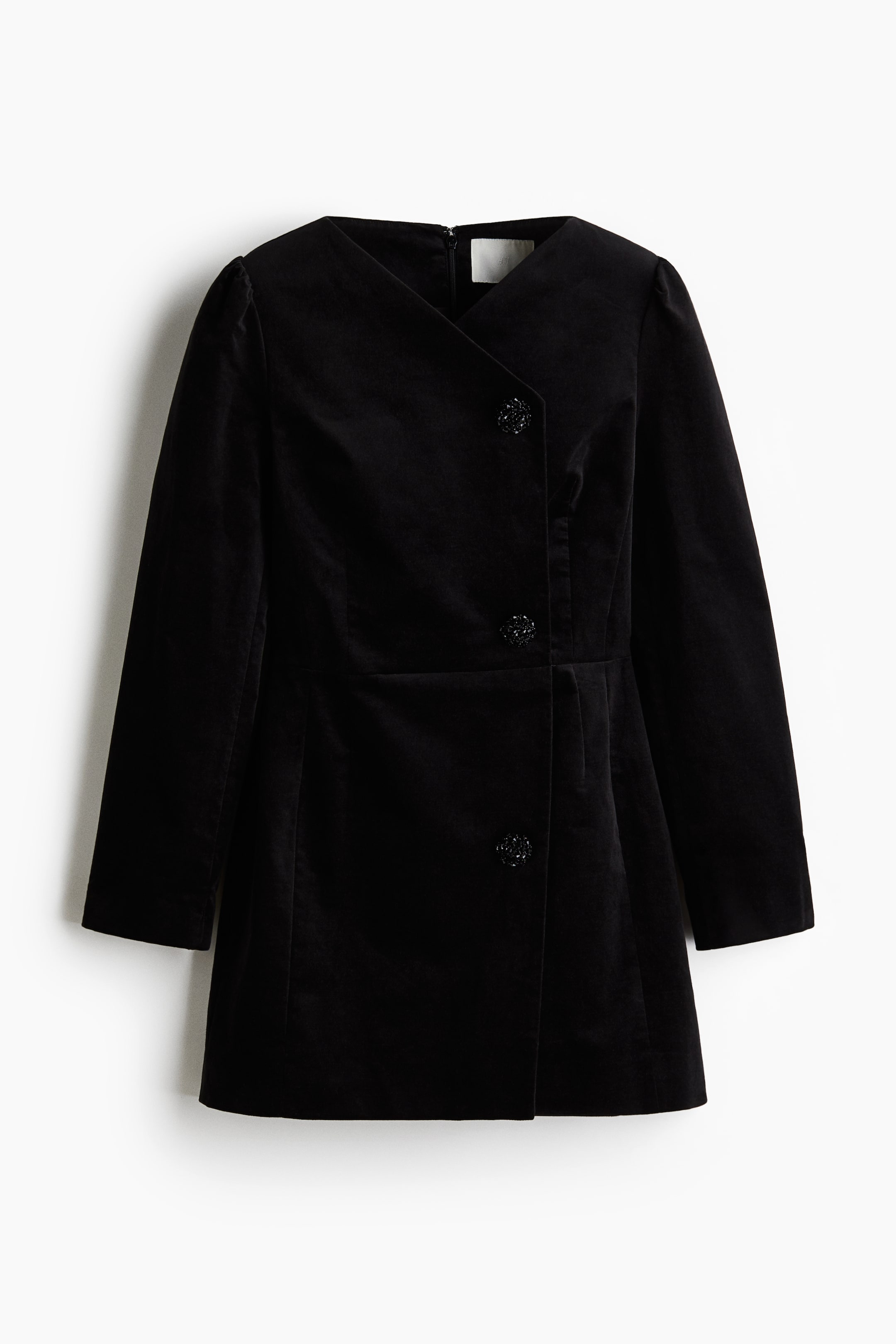 View larger image: Velvet blazer dress - Black - Ladies | H&M PH 6