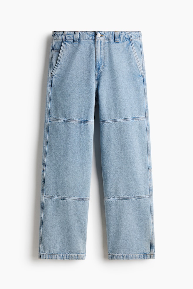 Worker Jeans in Loose Fit - Denimblau - 1