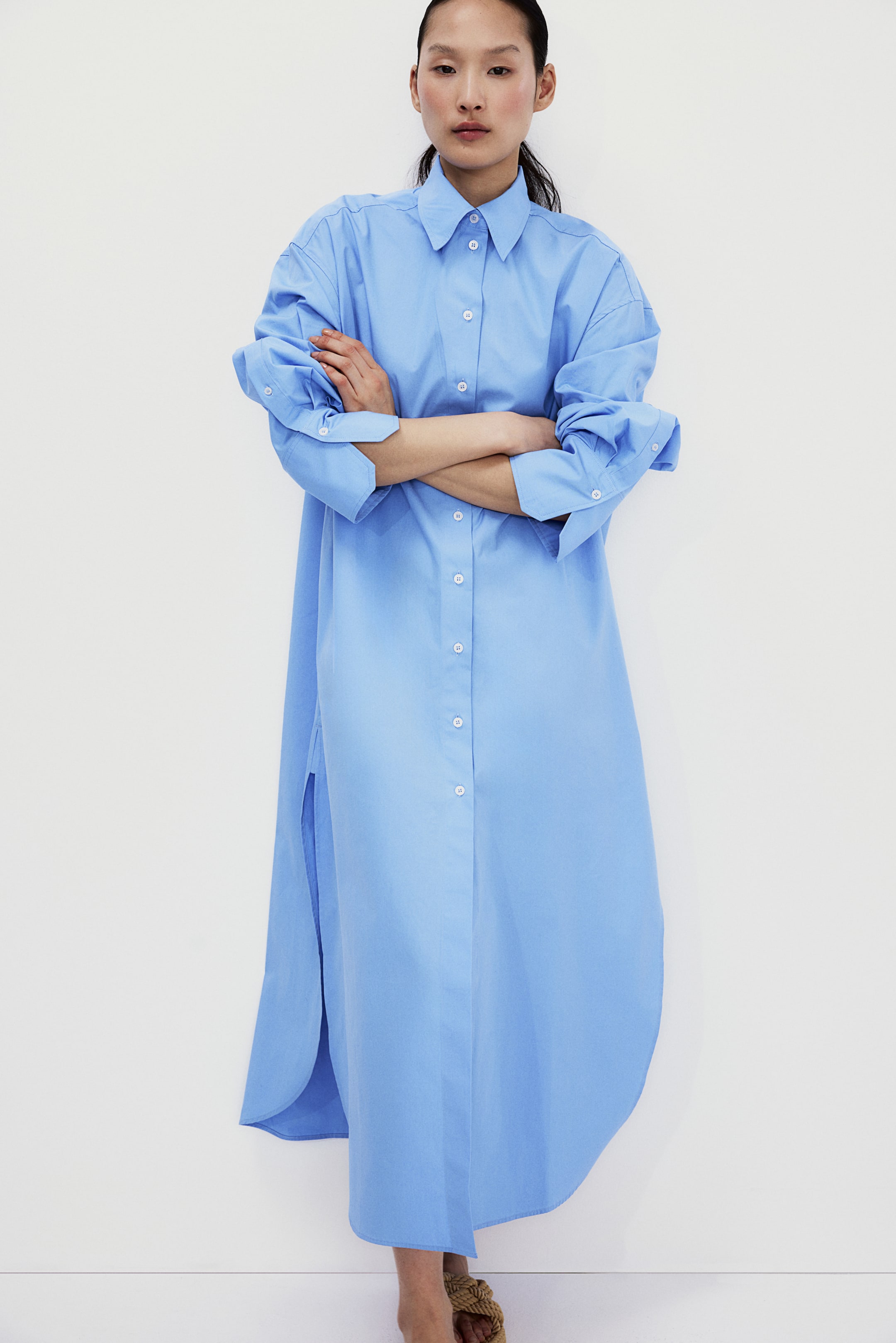 long-cotton-shirt-dress-blue-ladies-h-m-gb