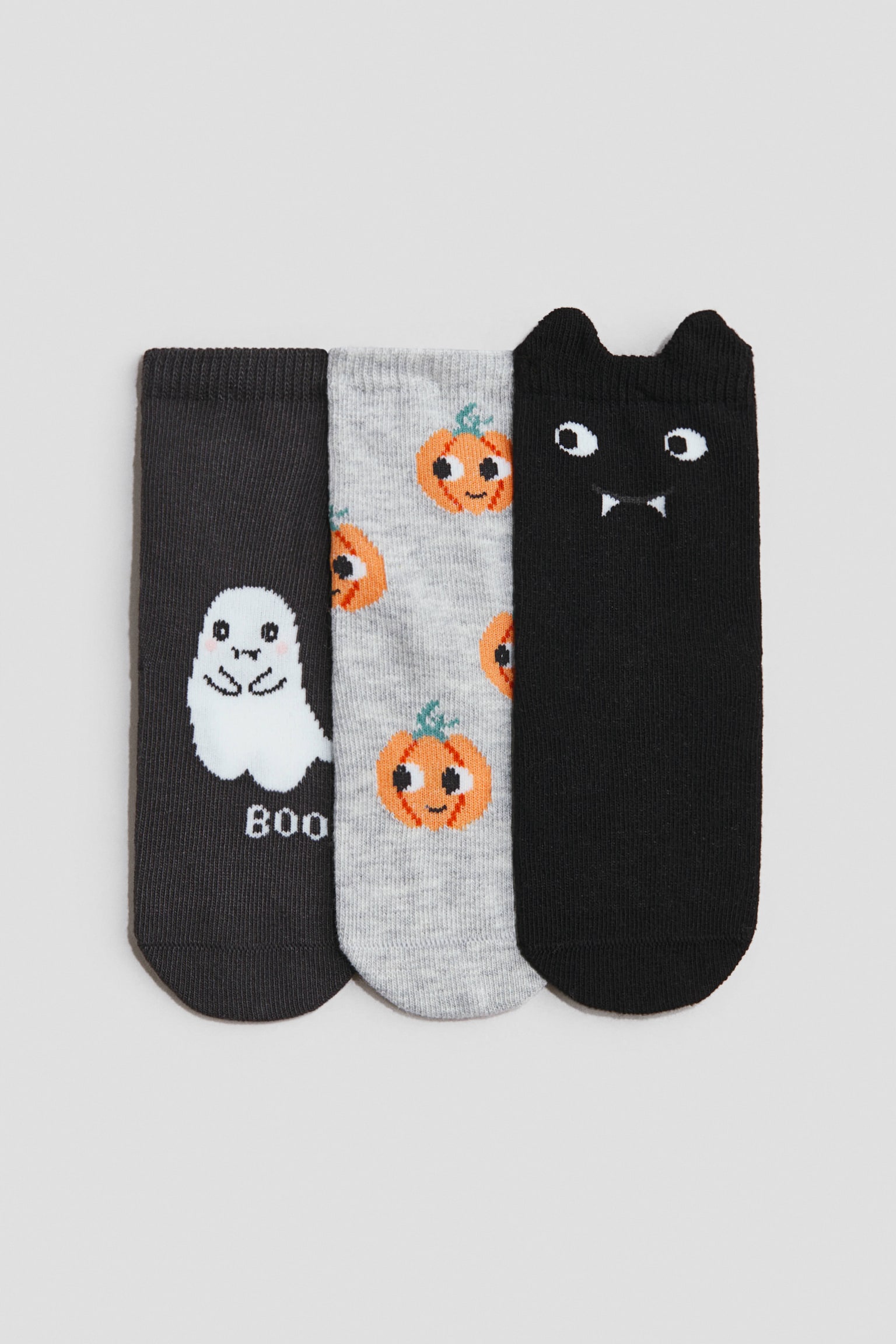 3-pack socks - Black/Halloween