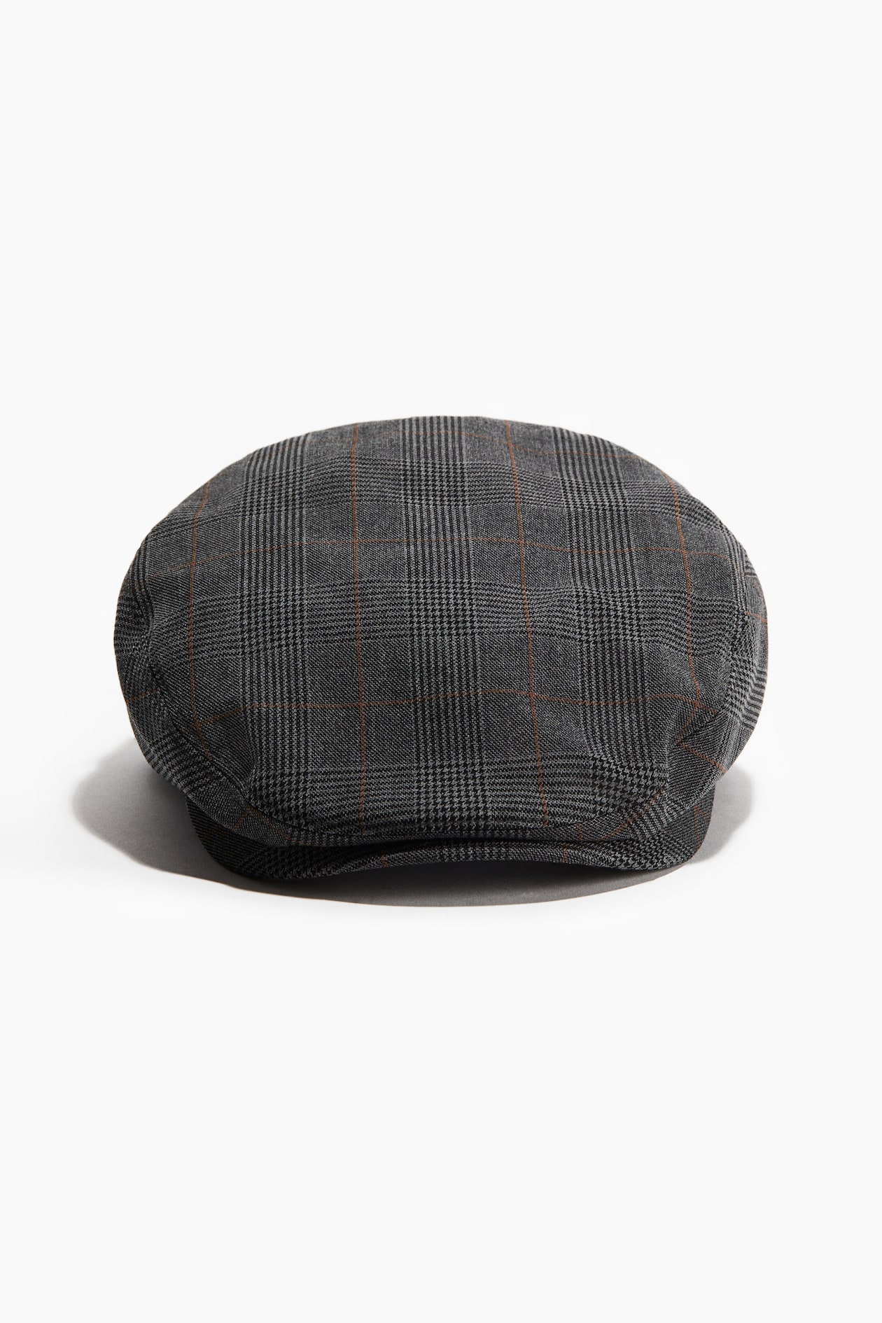 H&M Black Newsboy Cap with Braided Trim Taransay Harris Tweed Wool Newsboy Cap – Village Hat Shop main image 4