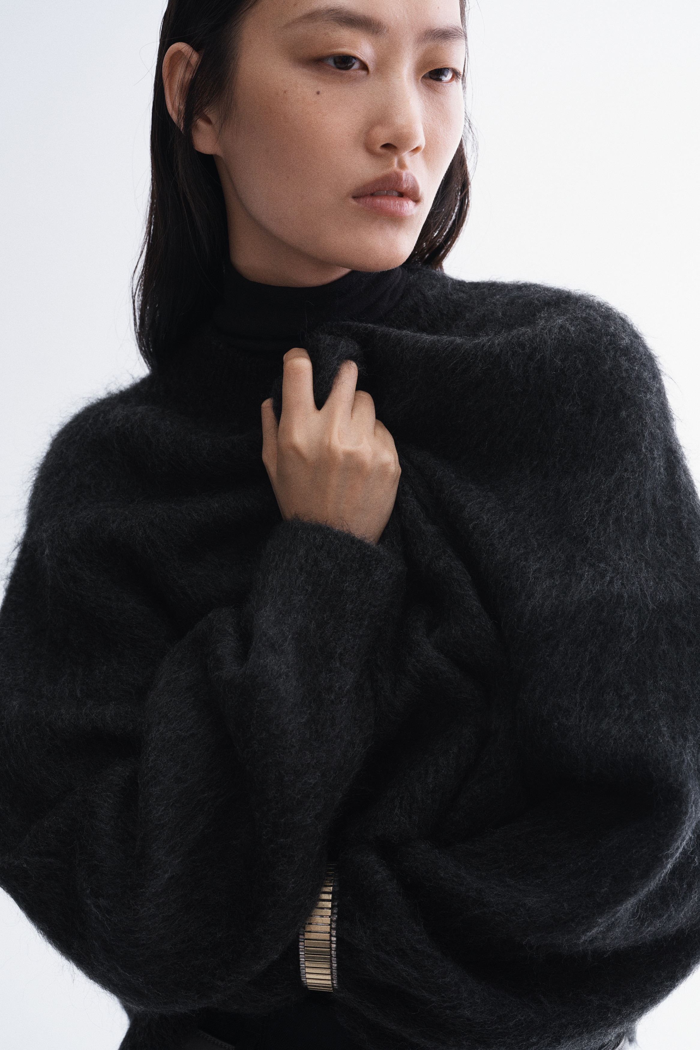 Brushed Mohair-Blend Sweater - thumbnail 4