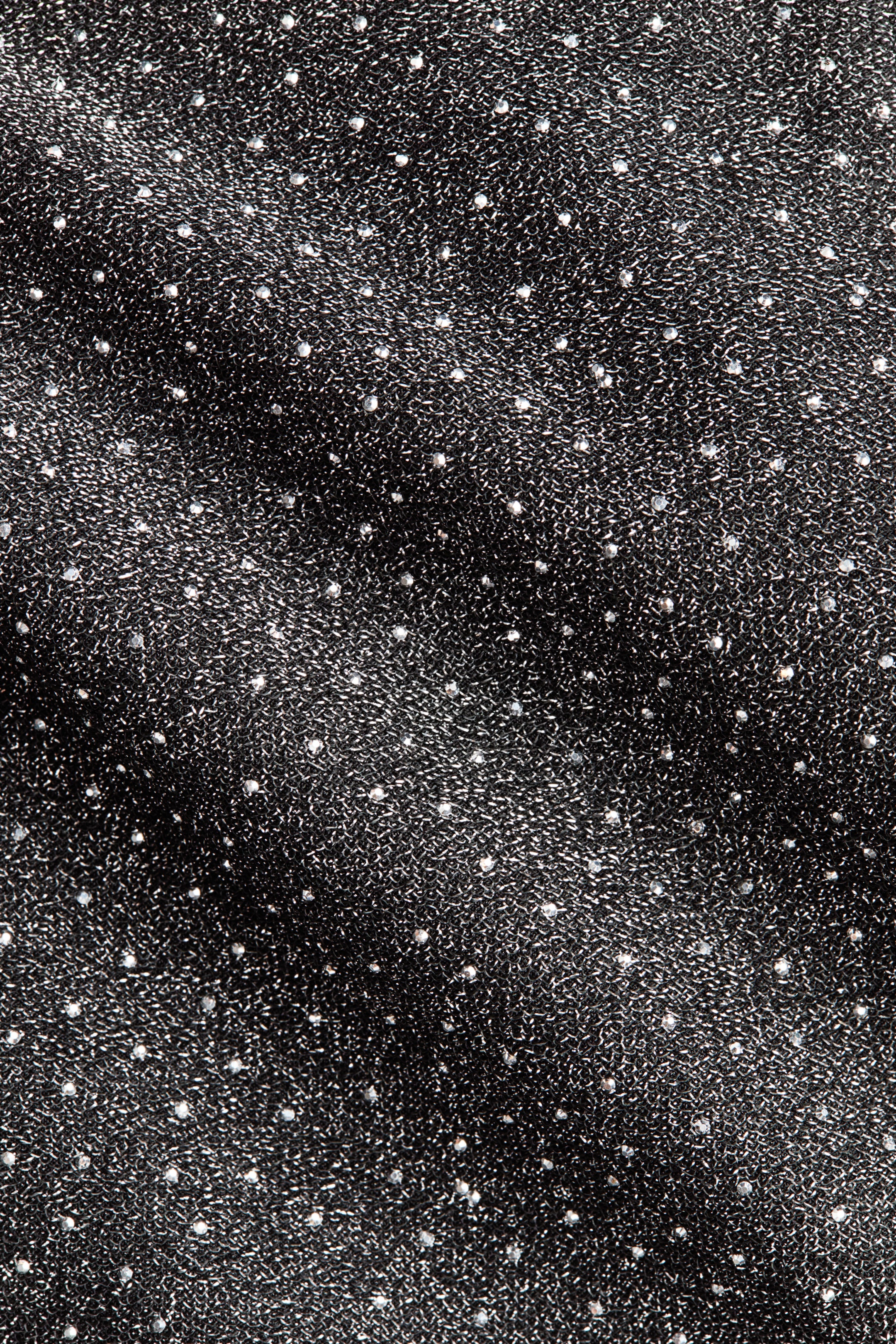 Zobrazit větší obrázek: Třpytivé šaty bandeau - Černá/stříbrná - ŽENY | H&M CZ 6