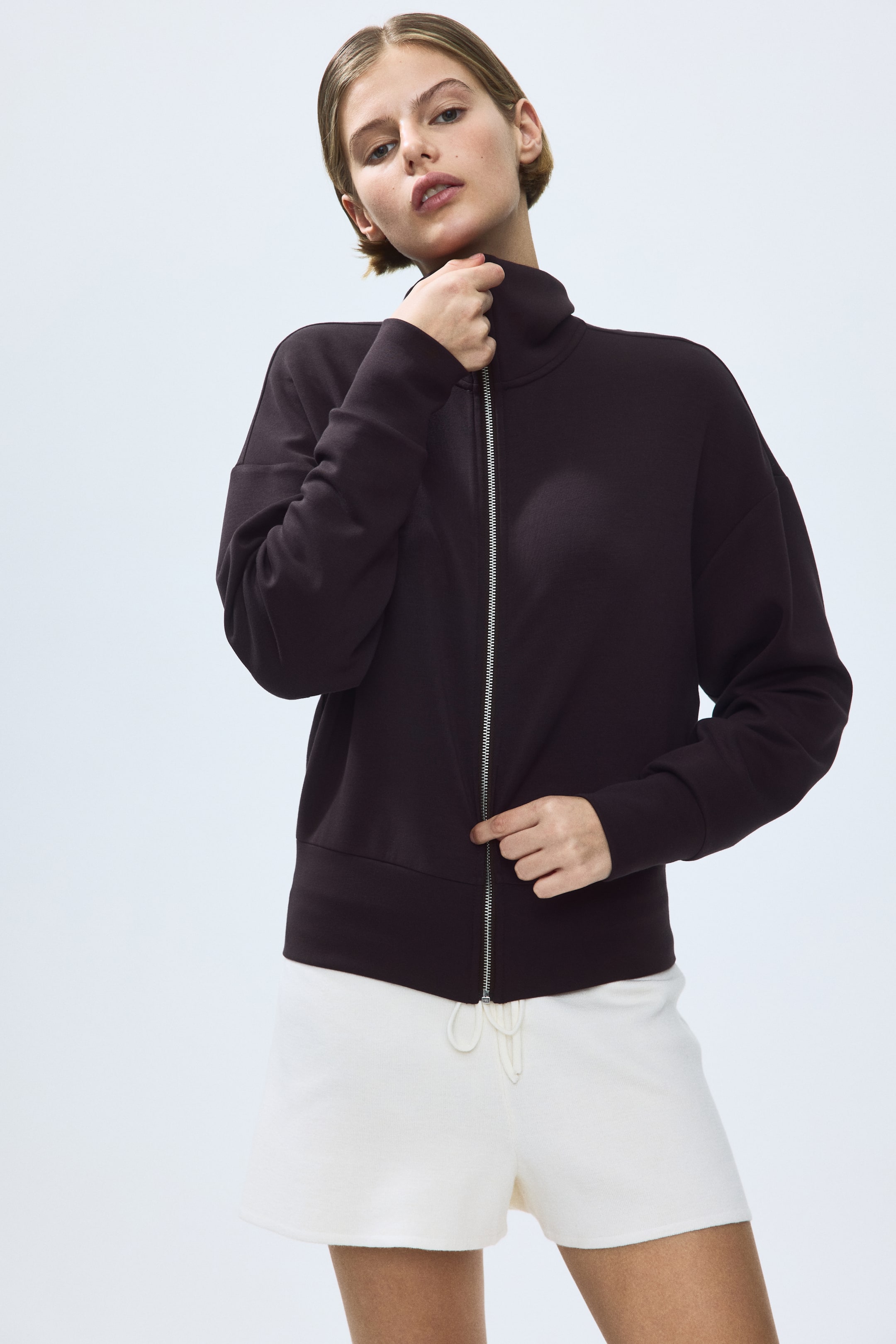 Jersey Track Jacket