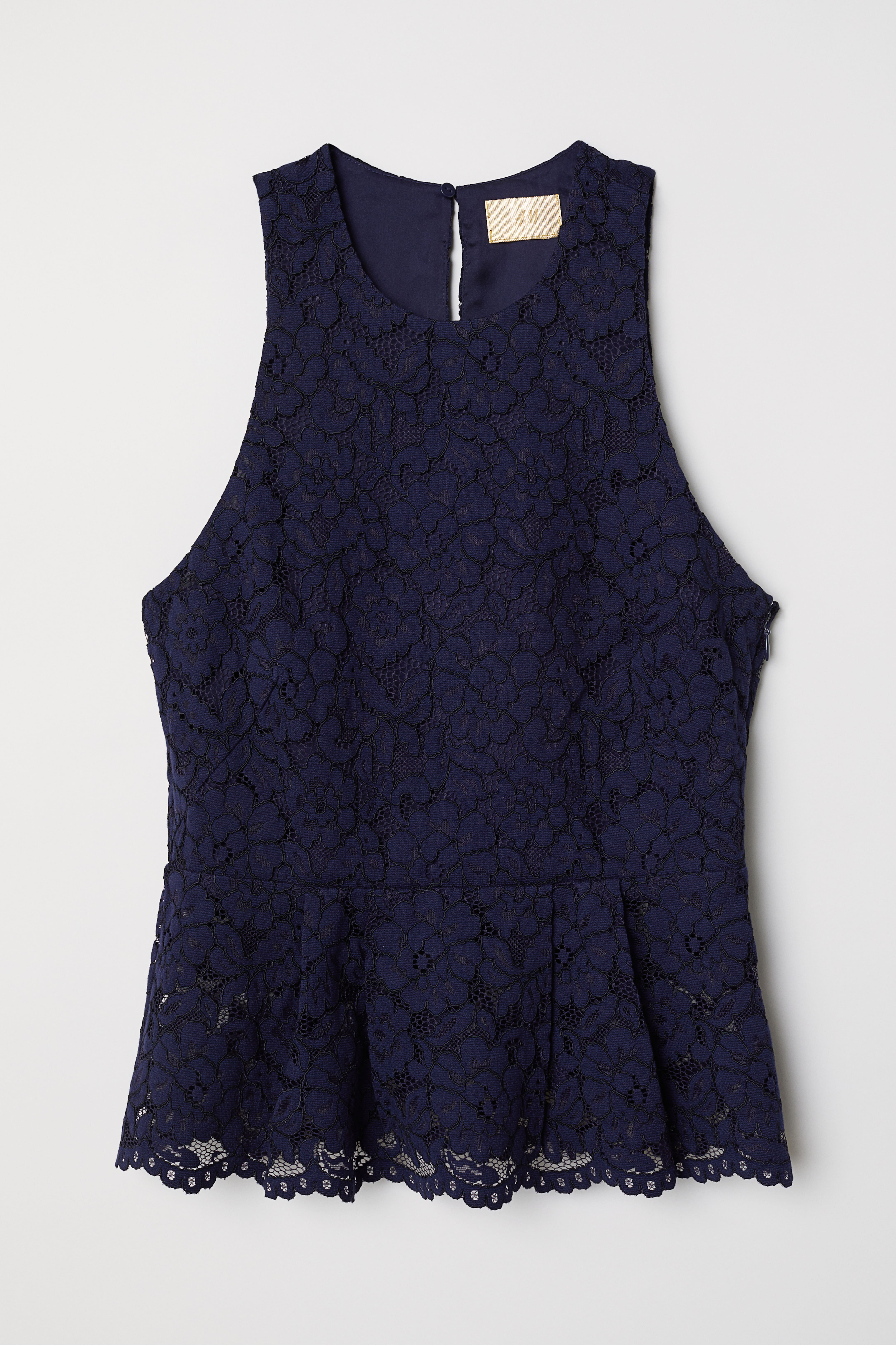 H&m peplum top best sale