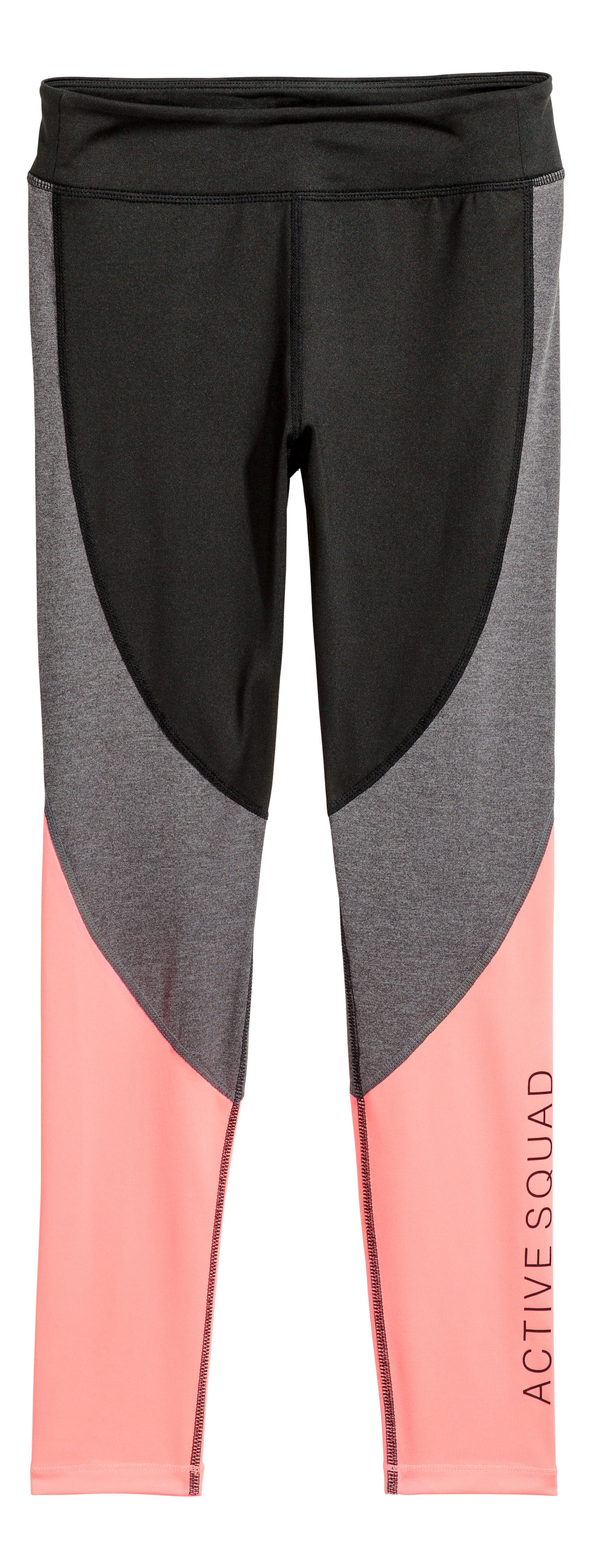 View larger image: Collant sport - Black/light coral - Kids | H&M CA 1