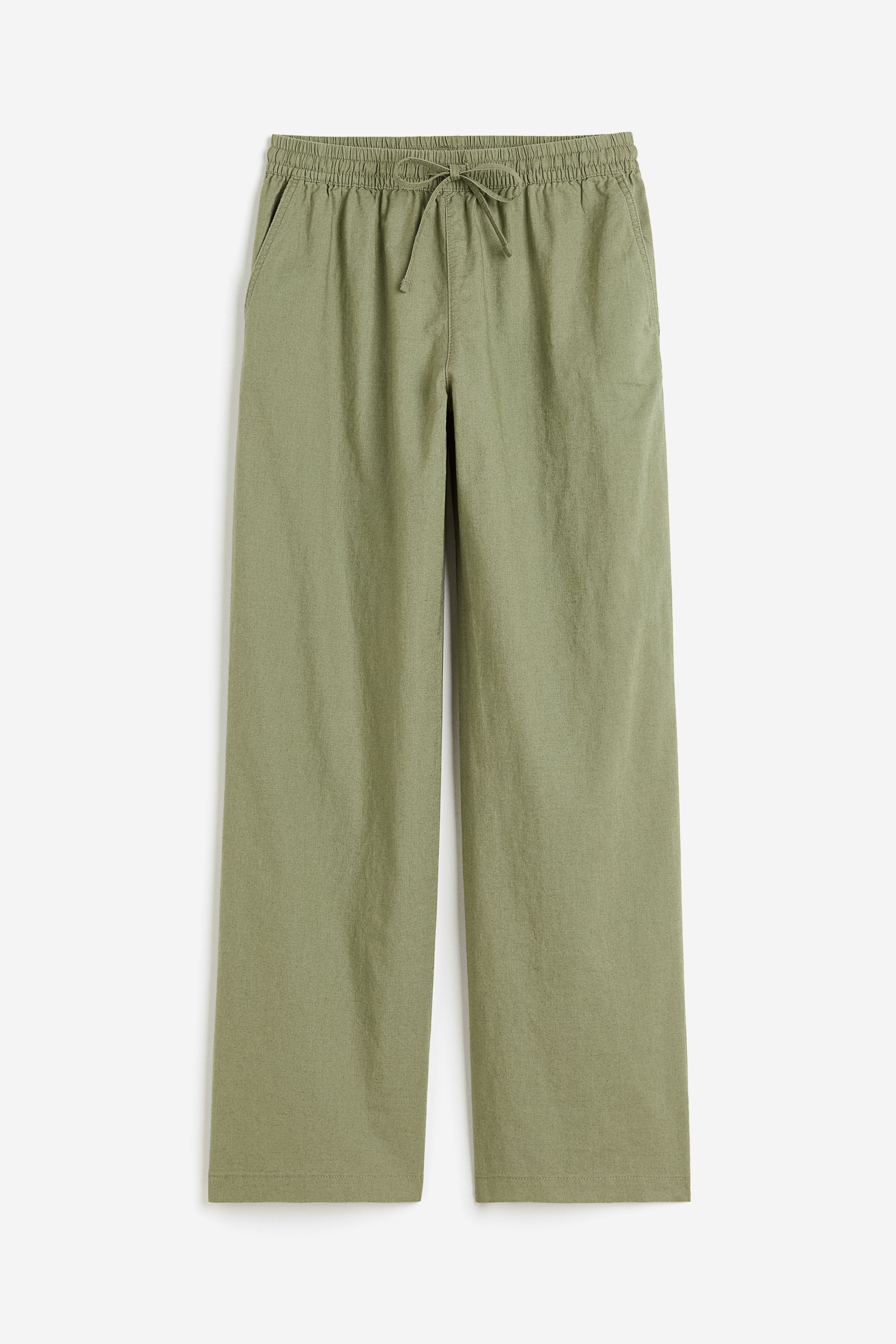 H&m khaki pants womens best sale