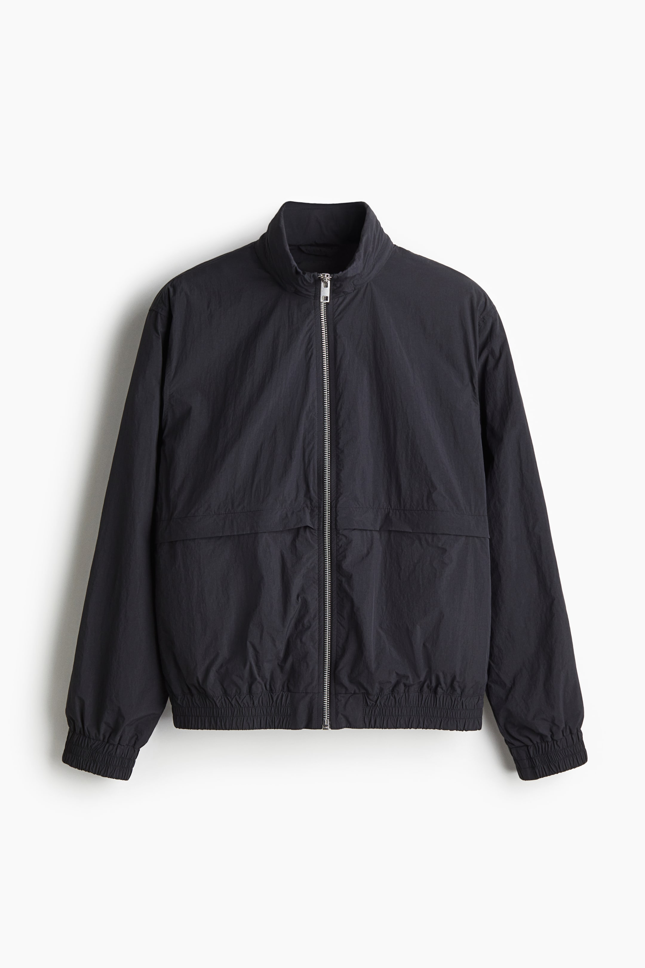 Loose Fit Nylon Windbreaker