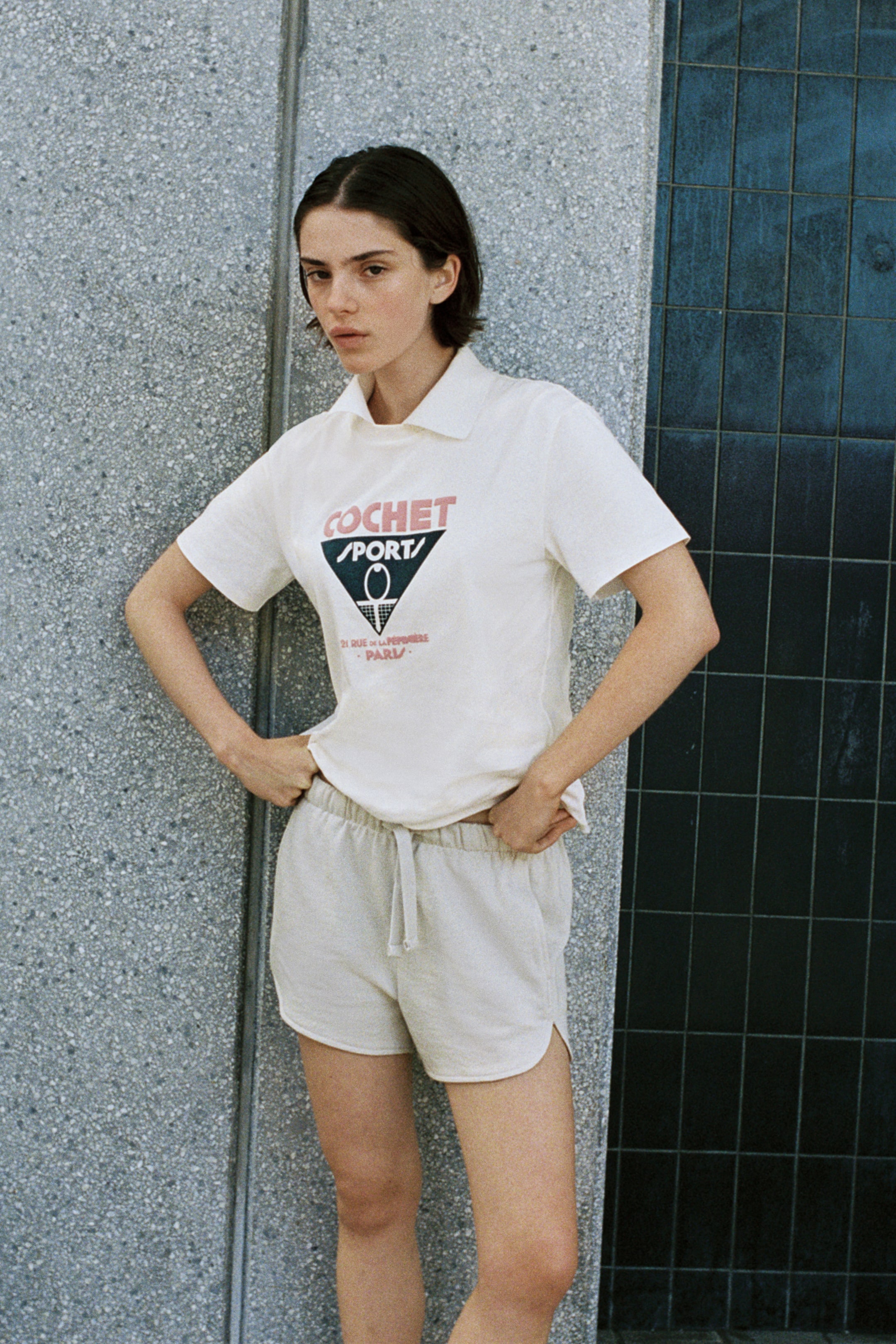 View larger image: Printed Cotton T-Shirt - Cream/The Pierce Archive - Ladies | H&M CA 1