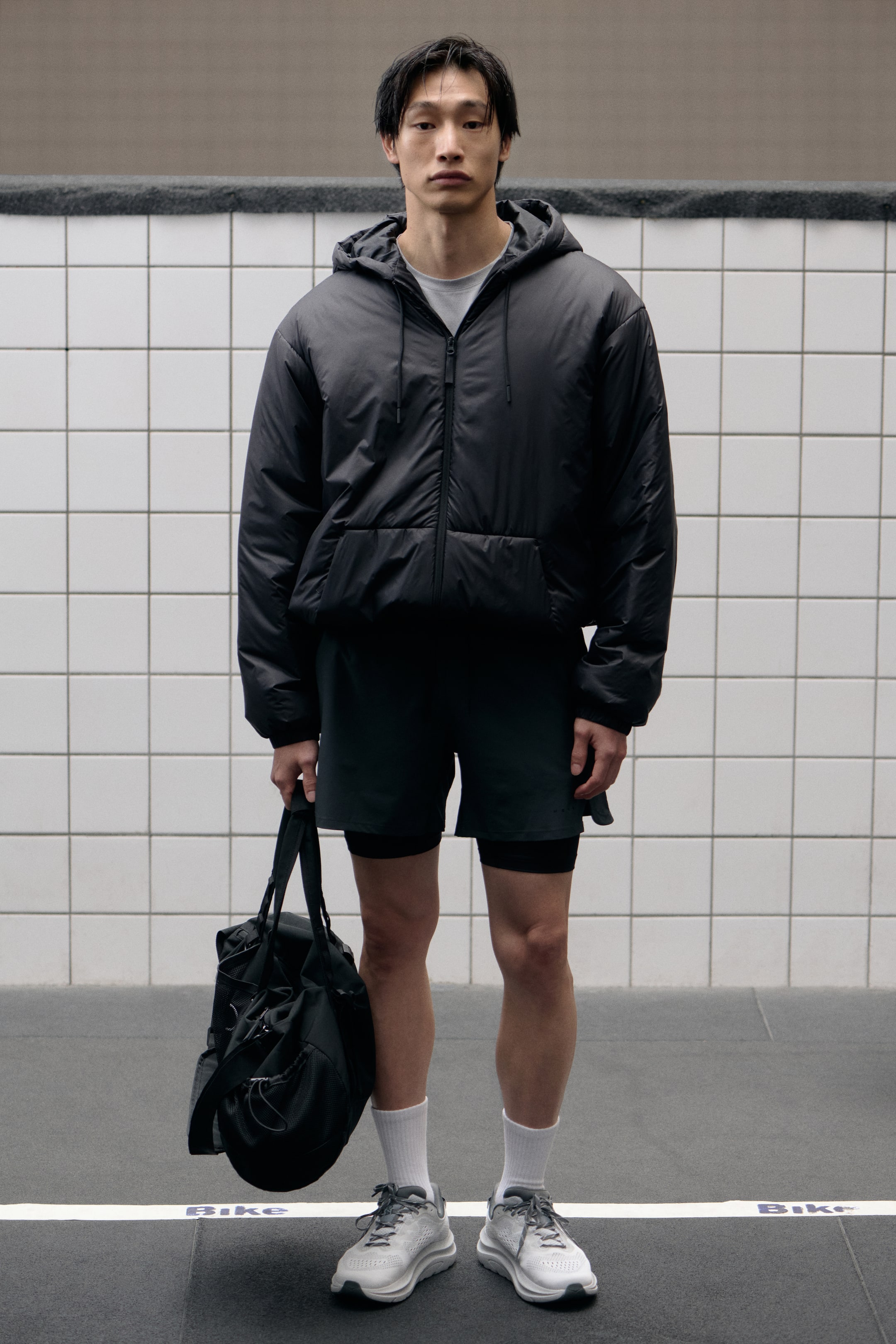 View larger image: Windproof & water-repellent padded jacket - Black - Men | H&M GB 1