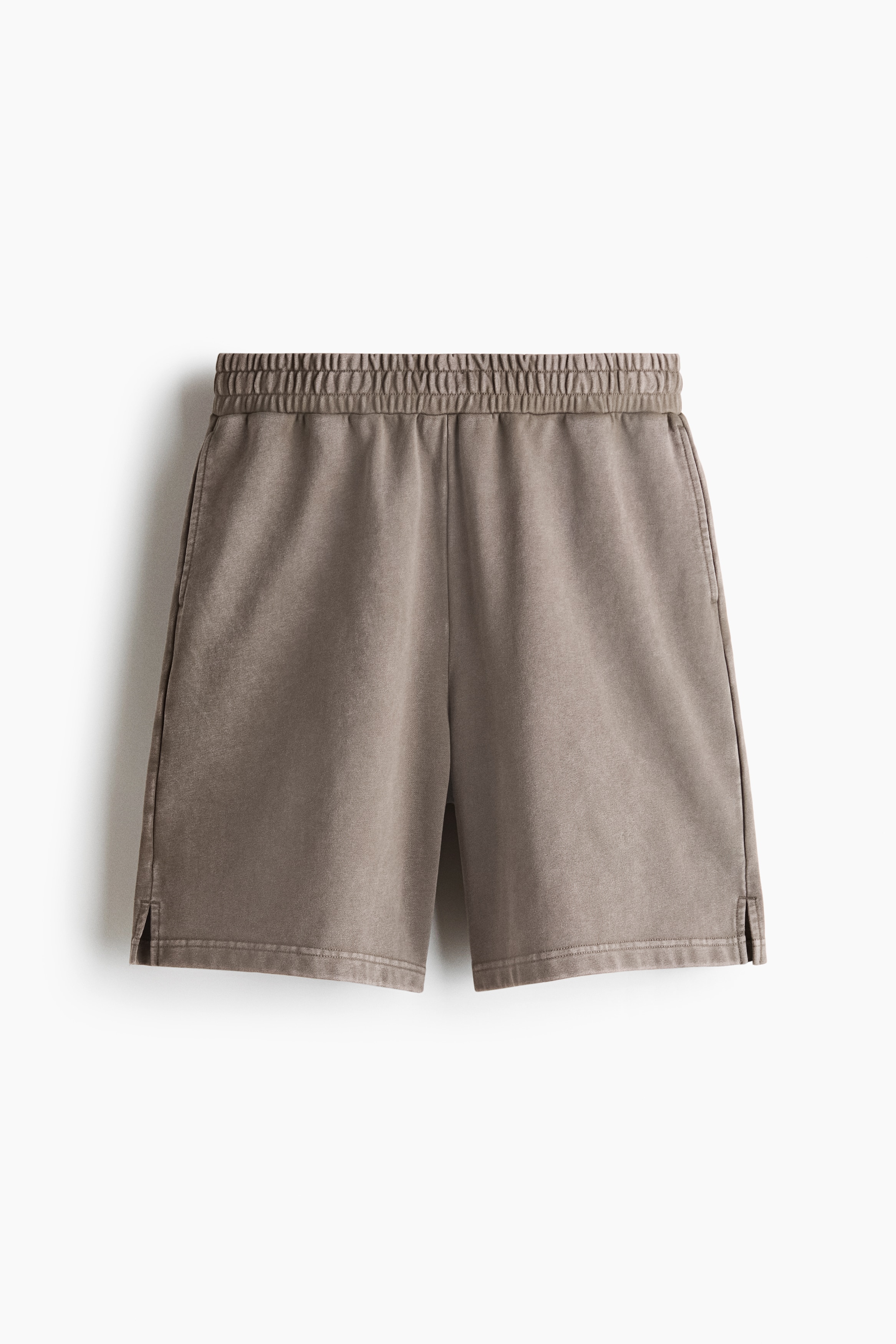ルーズフィット スウェットショートパンツ - ウォッシュドベージュ