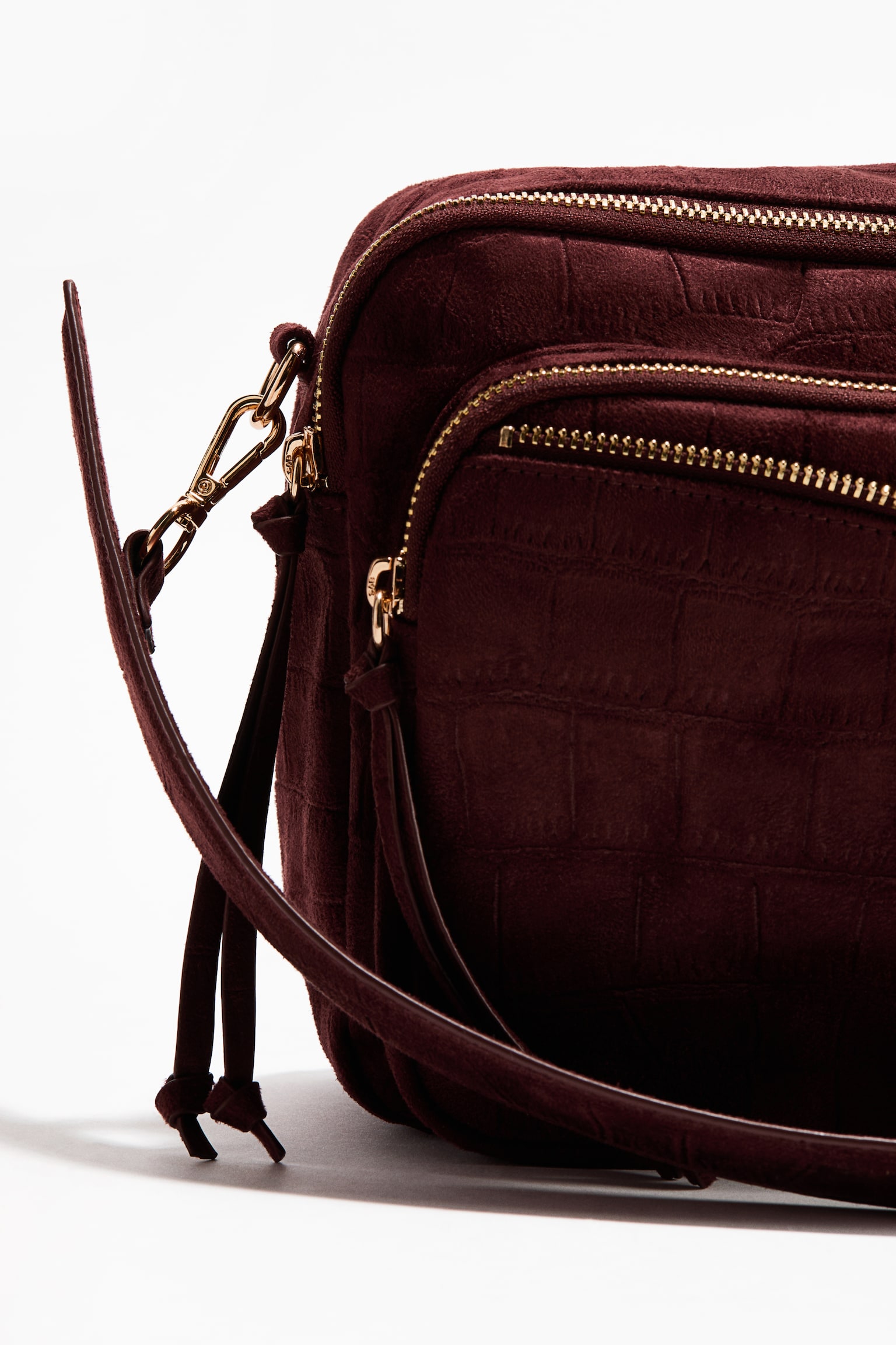 Shoulder bag - Burgundy - 3