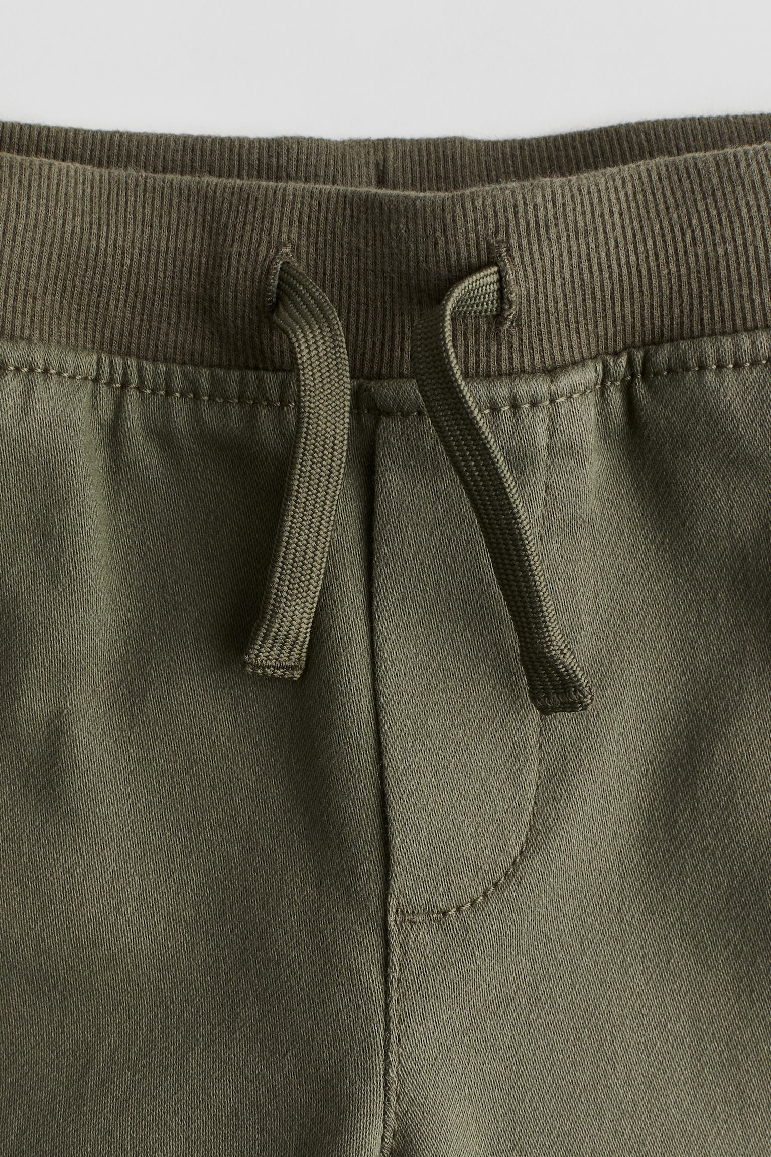 Cargo joggers - Dark khaki green/Black/Denim blue/Dark beige - 3