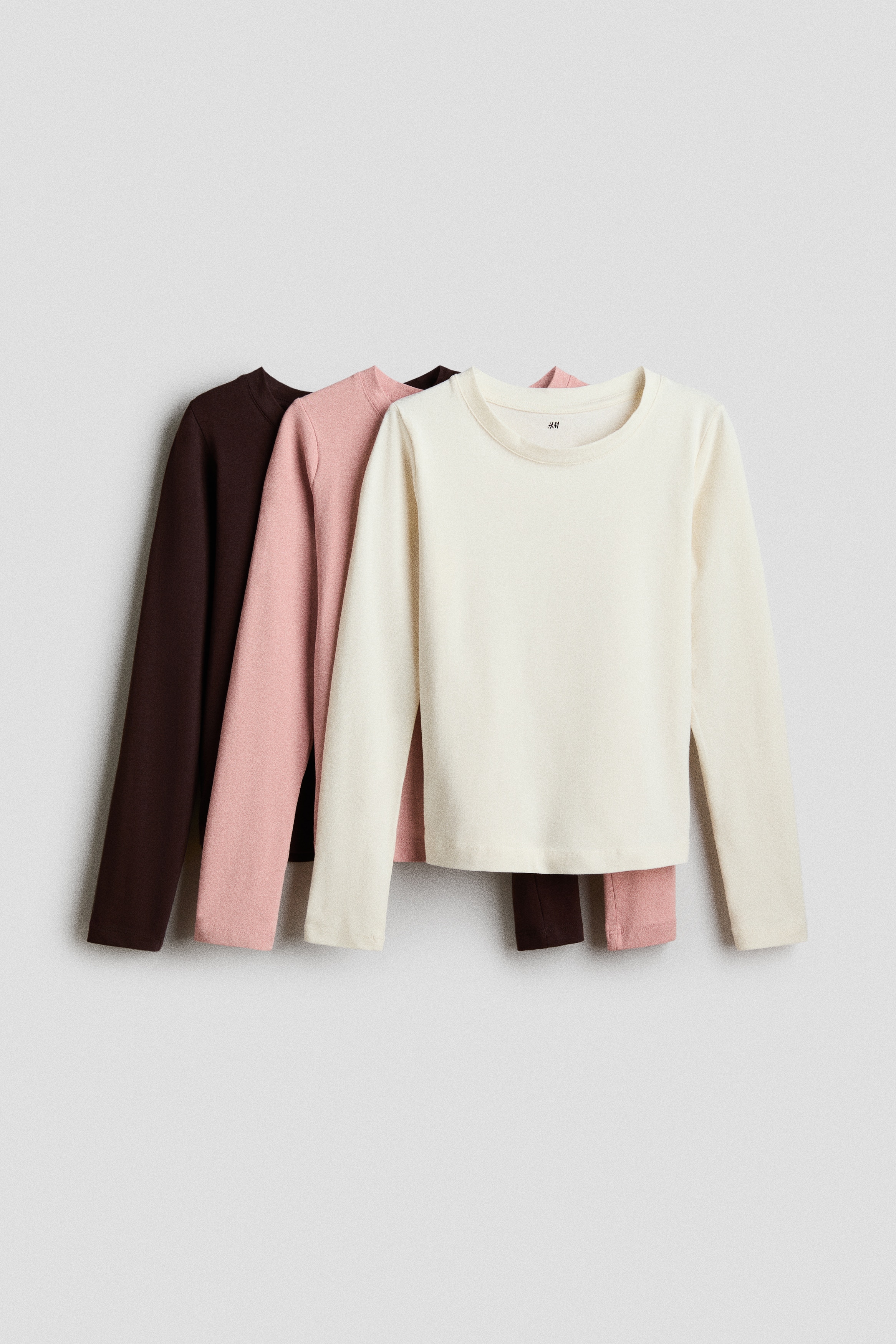 Set van 3 shirts met lange mouwenModel
