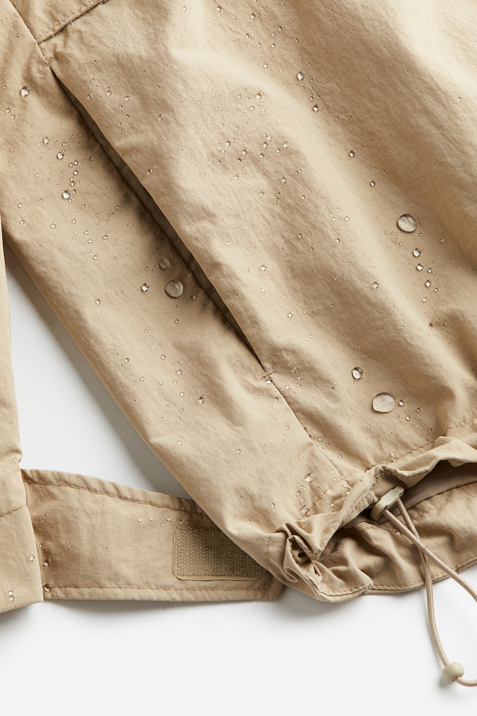 Loose Fit Water-repellent jacket - Beige - 2