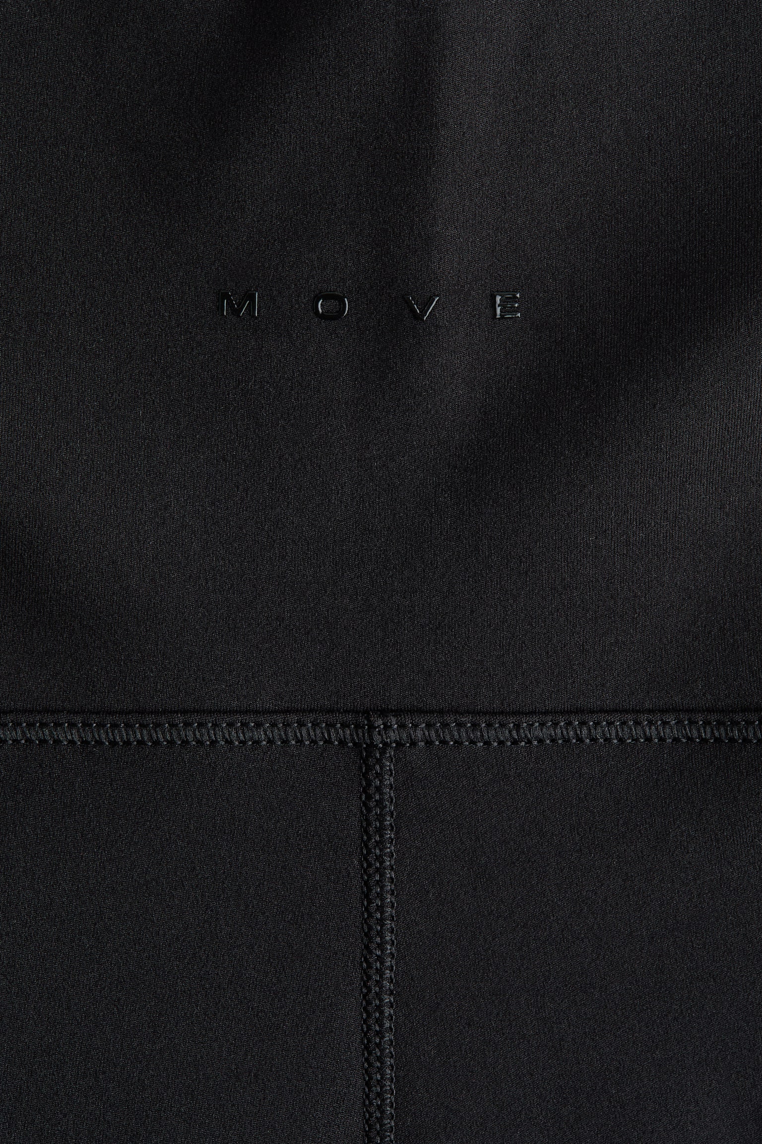 MAMA Pantalón deportivo ancho - Negro - 5