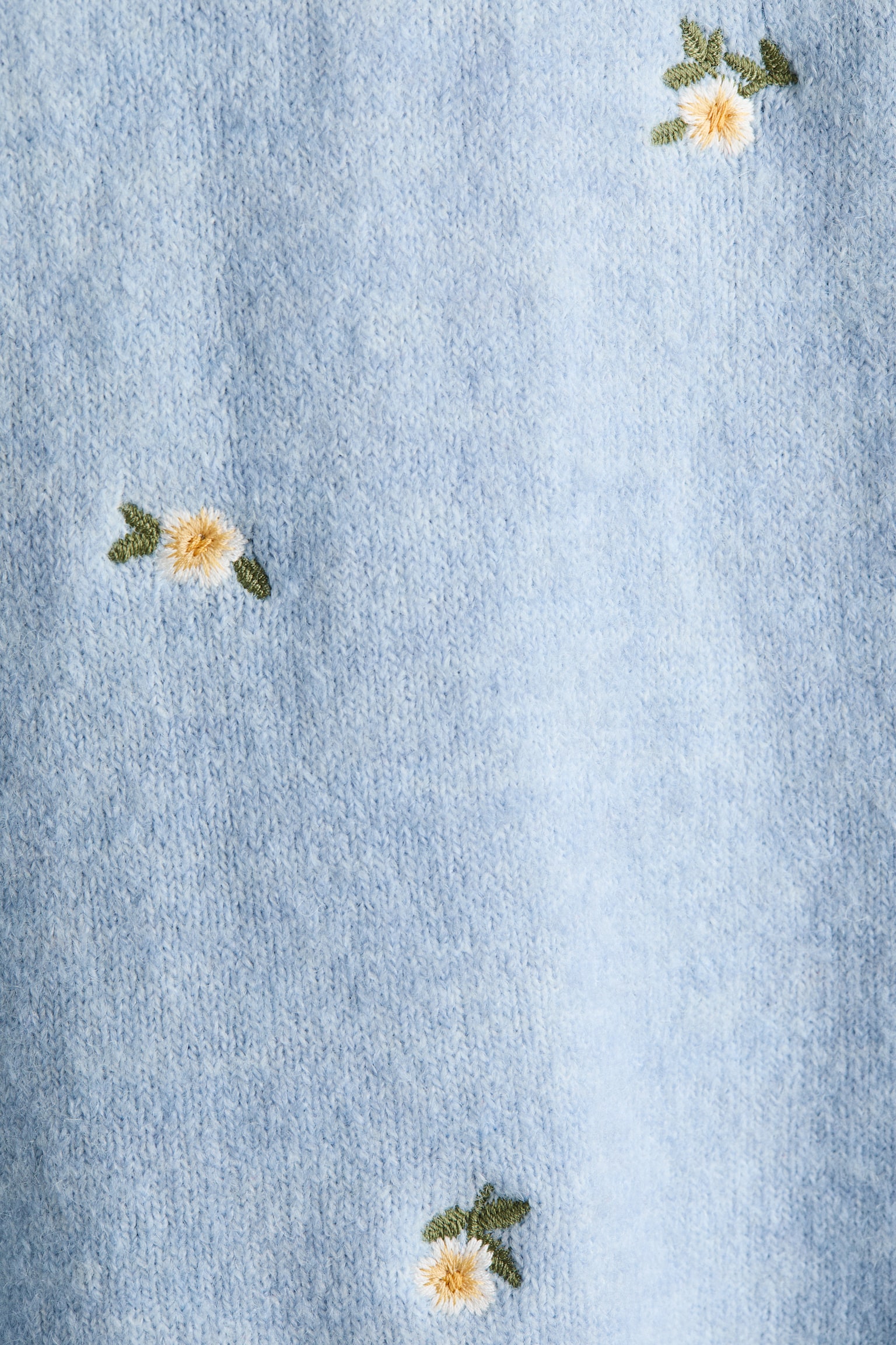 Knitted jumper - Light blue/Floral/Light pink/Hearts/Black/Hearts/White/Flowers/Light beige/Black striped - 2