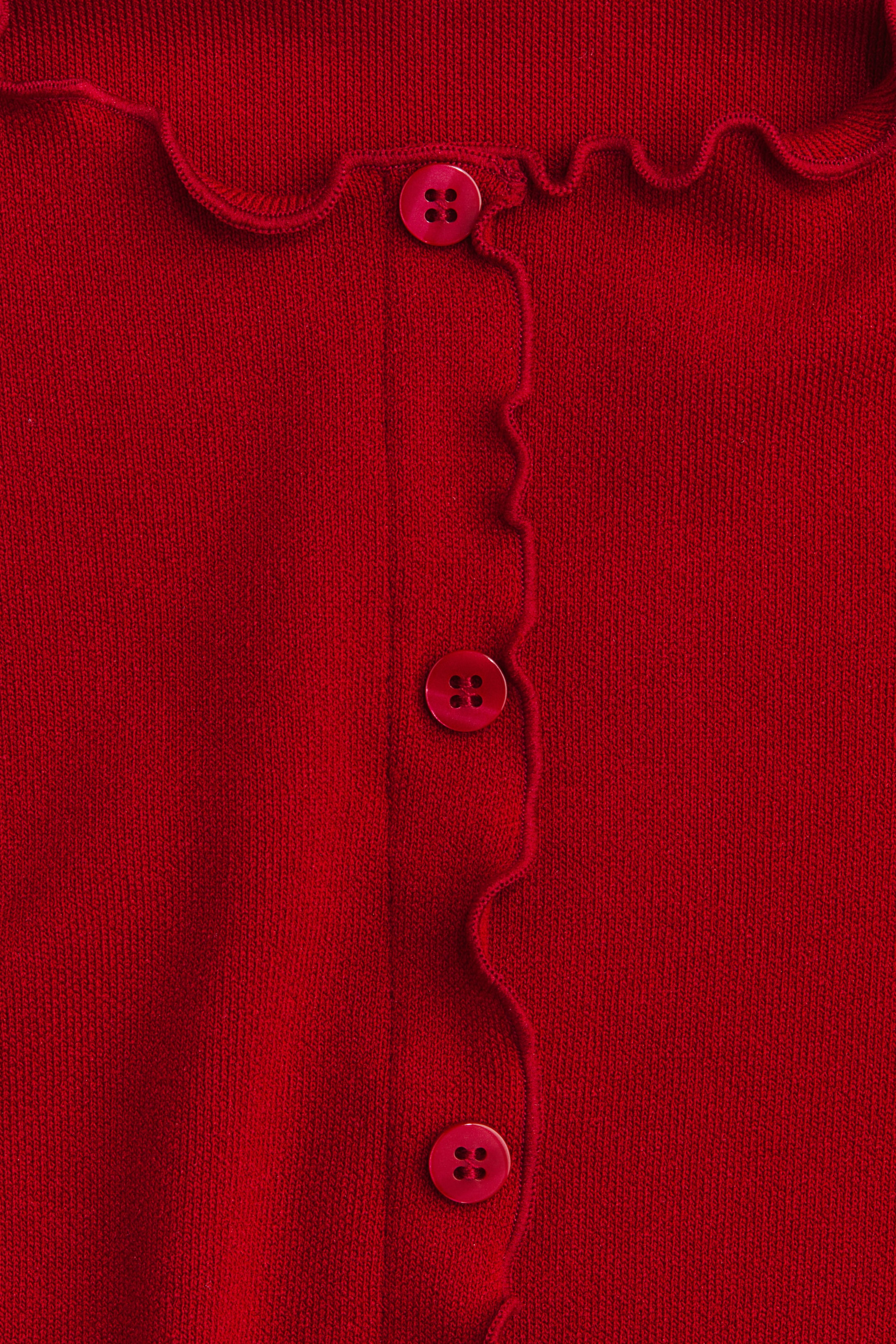 View larger image: Overlocked top - Red - Ladies | H&M IN 5