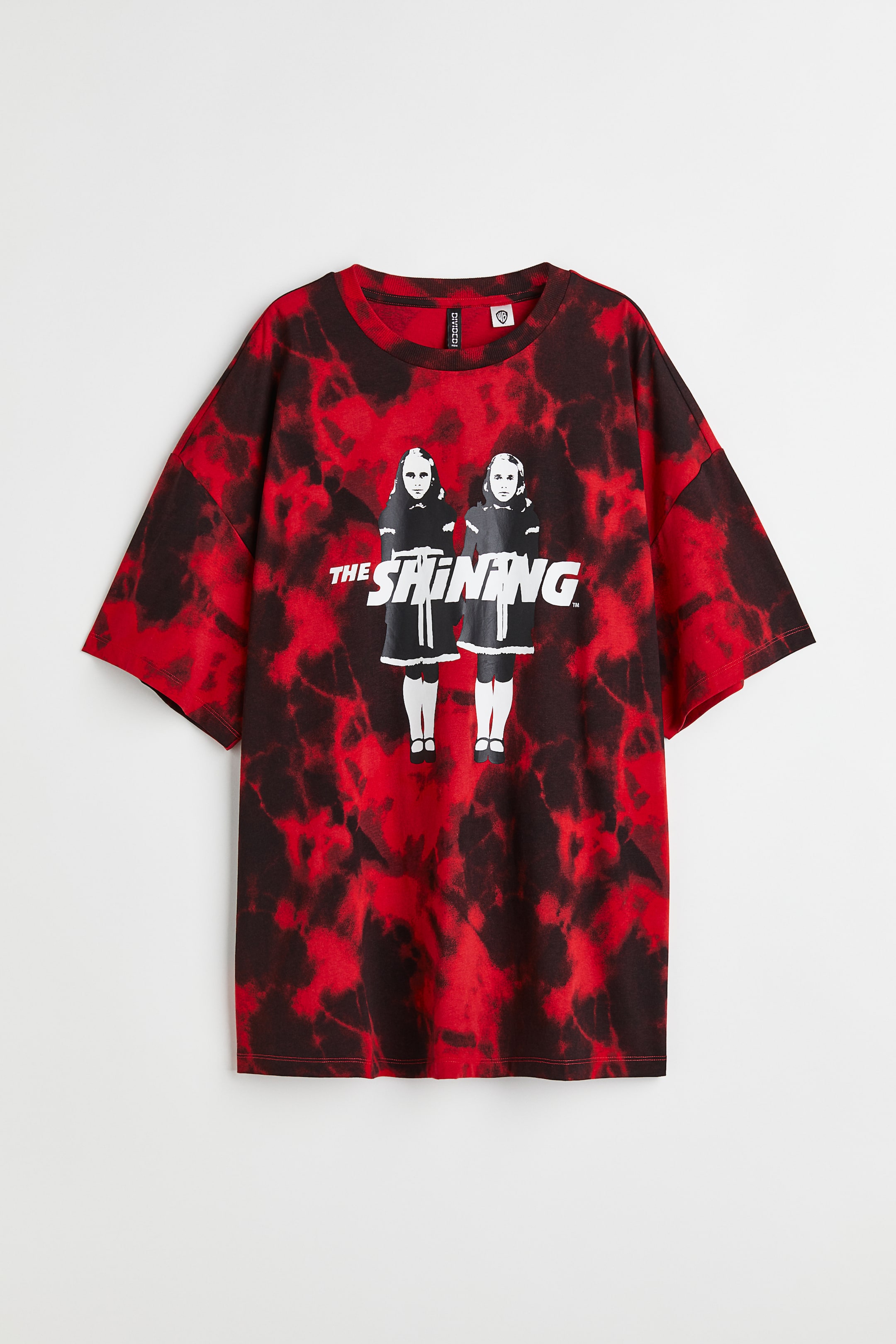 View larger image: Oversized printed T-shirt - Red/The Shining - Ladies | H&M PH 1