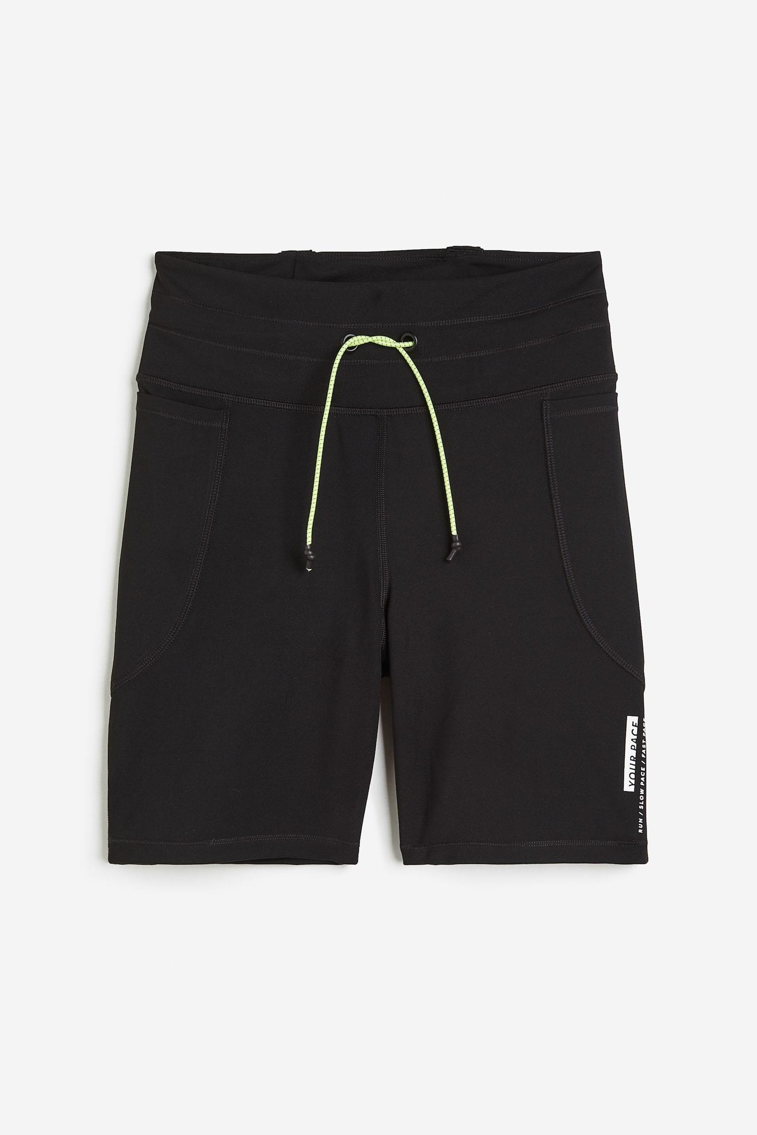 DryMove™ Running Shorts - Black/Dark purple - 1