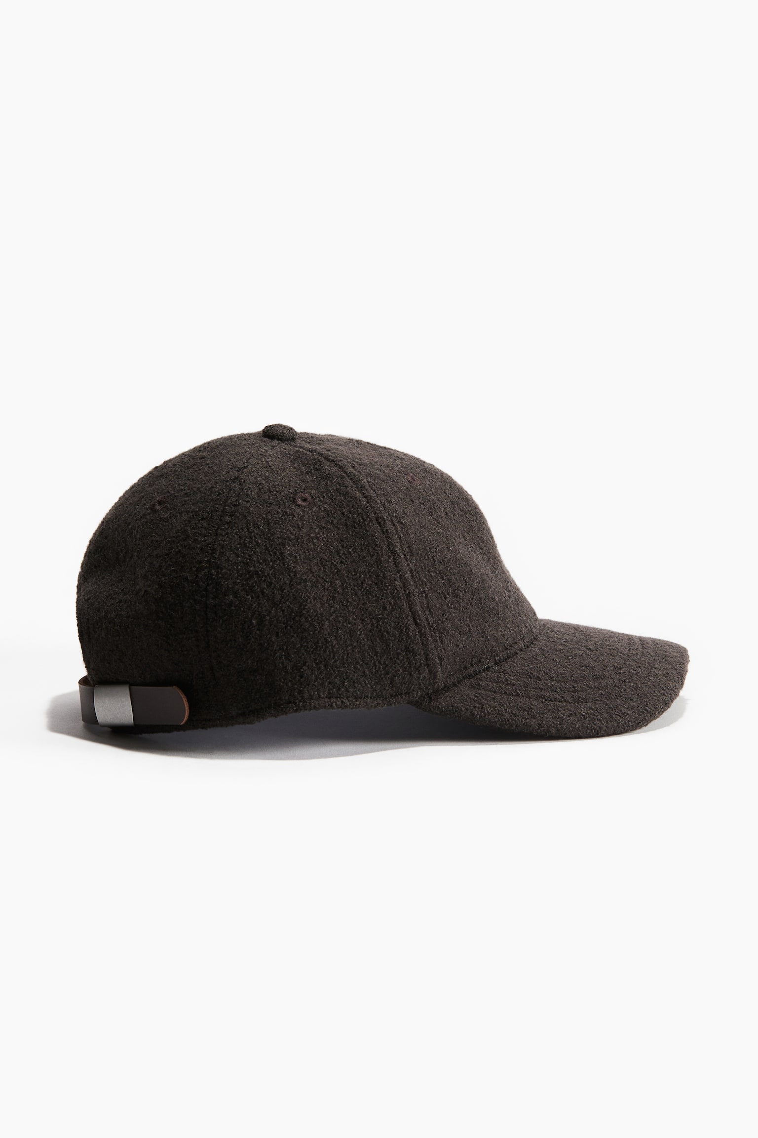 Wool-blend cap - Dark brown - 3