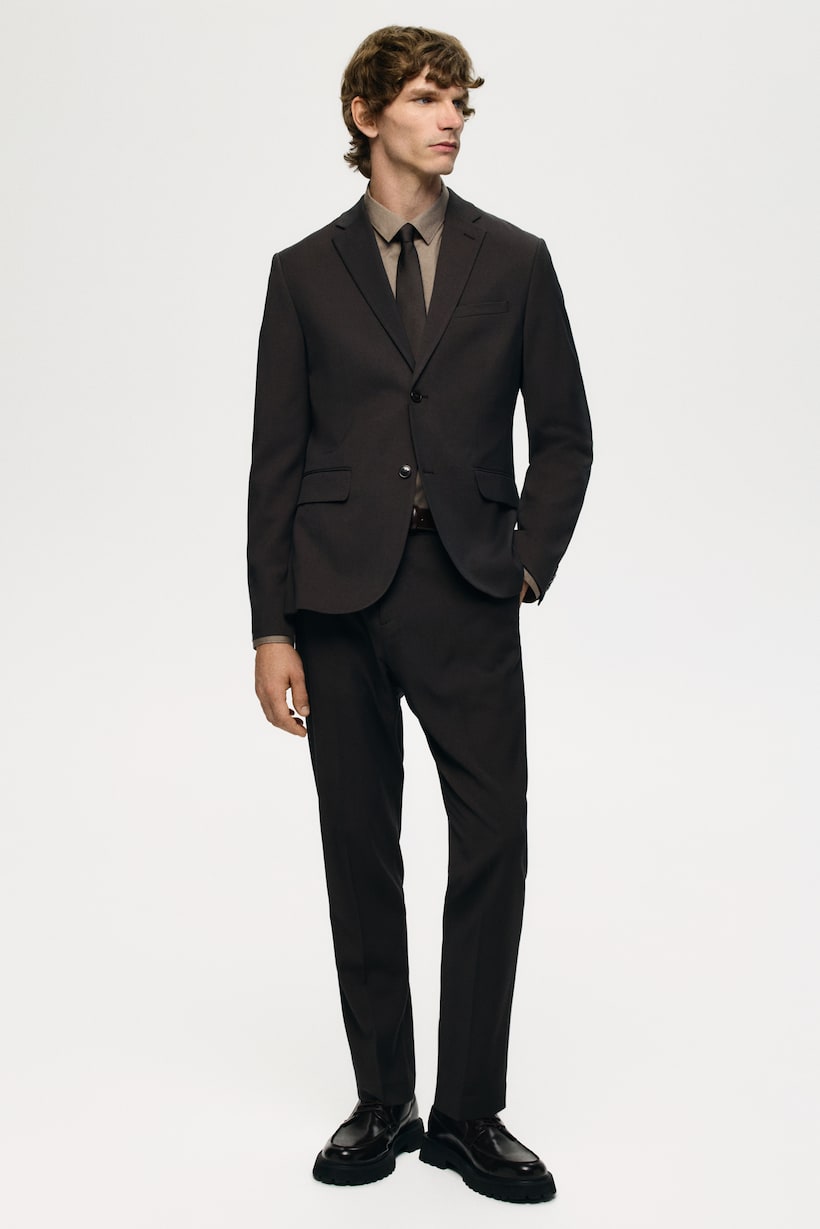 Camisa Negra Outfit Saco Blanco Hombre Camisa Negra Y Pantalon