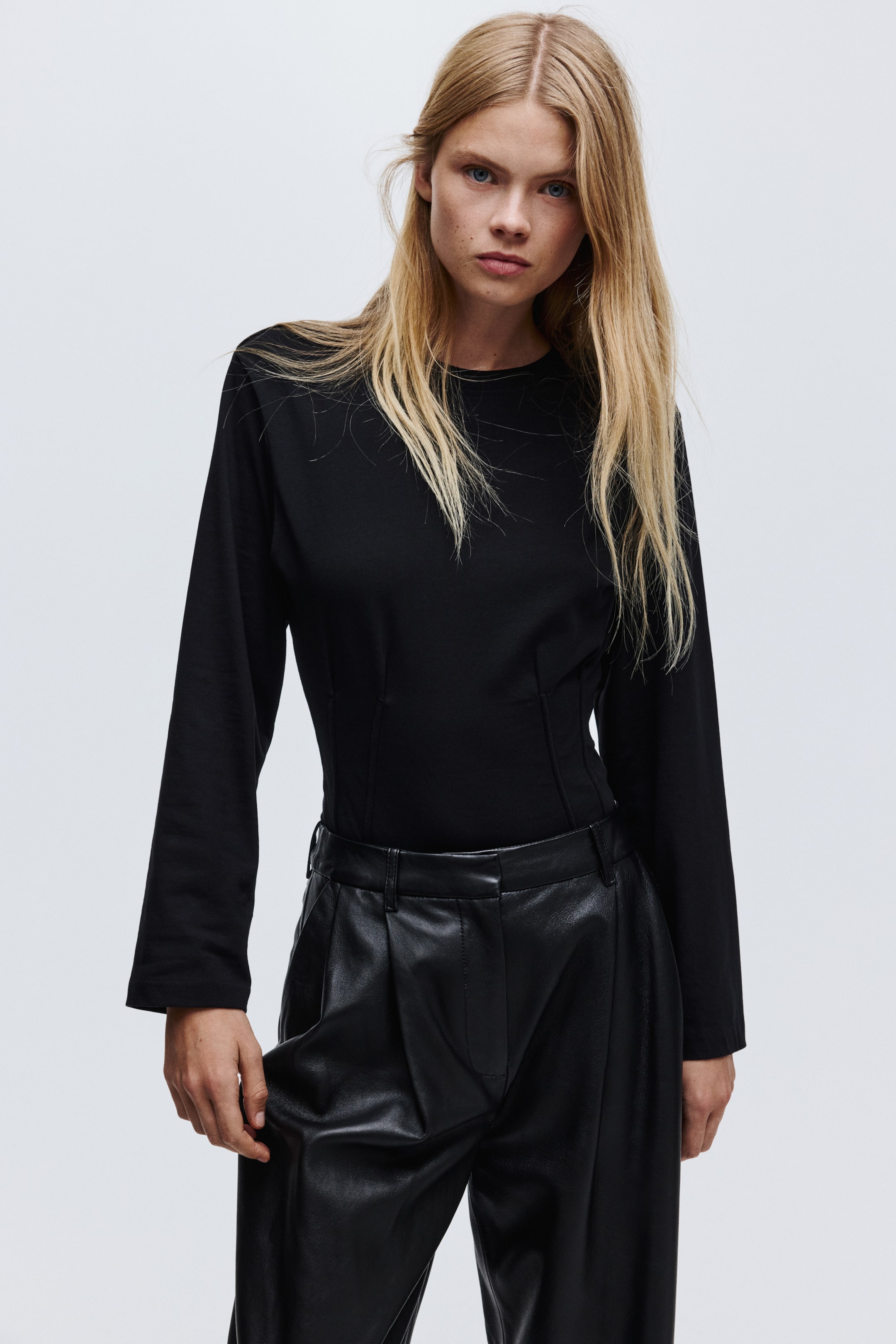 Visualizza immagine più grande: Body sciancrato - Nero - DONNA | H&M IT 1