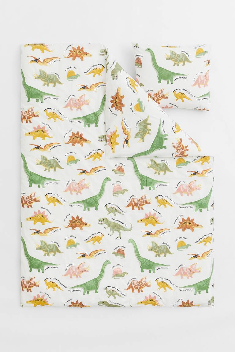 Copripiumino Singolo Bambino Dinosauri - Set 135x200cm + Federa 50x80cm - Foto 6