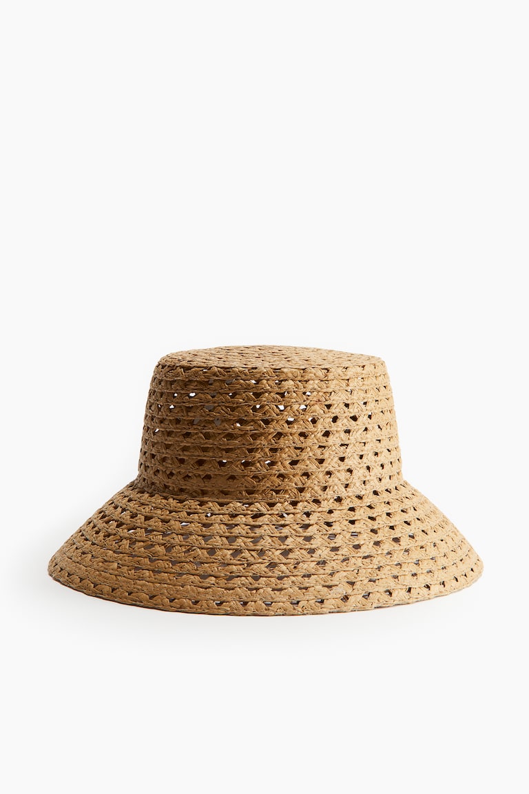 ストローハット - ベージュ - レディース | H&M JP