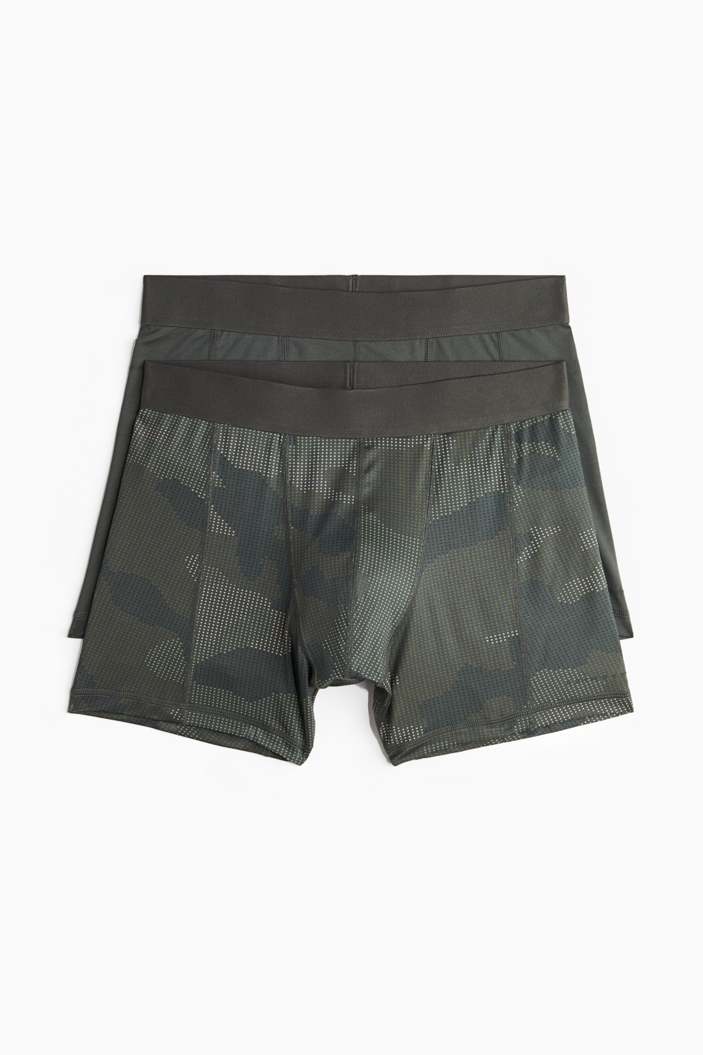 H & M - スポーツボクサーブリーフ 2枚セット DryMove™ - グリーン