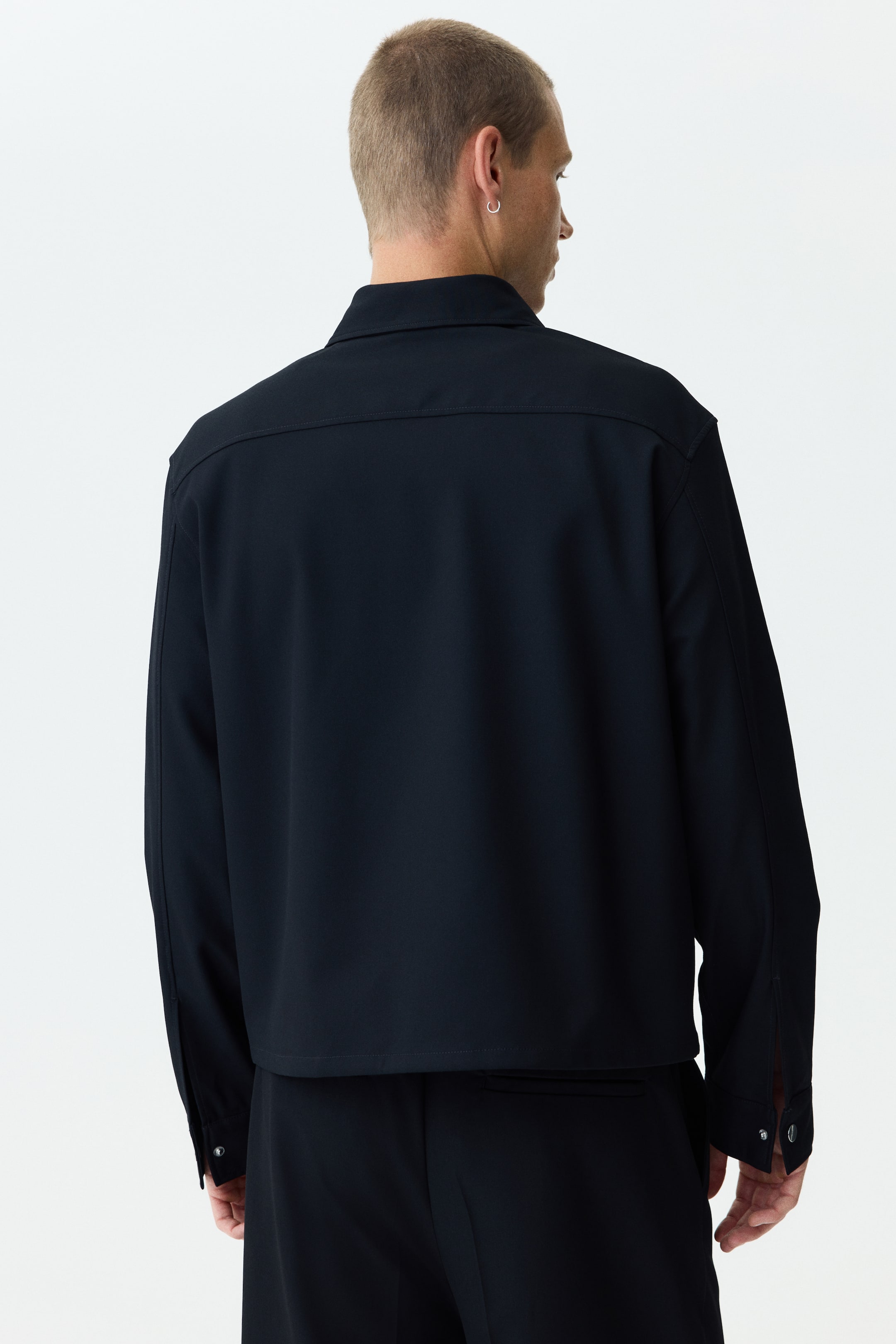 Мужские топы H&M Twill overshirt — фото 6