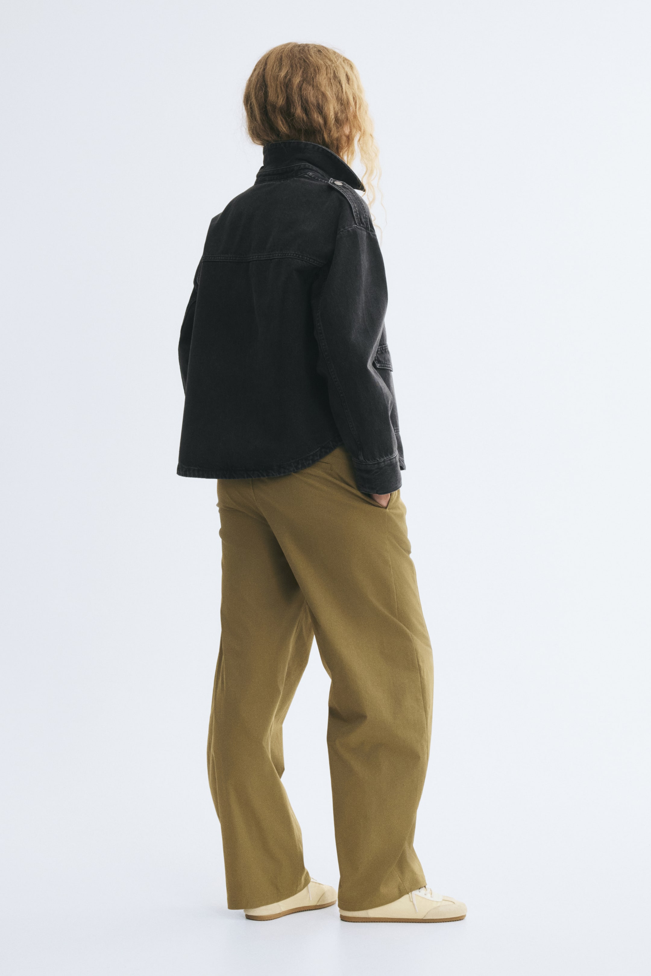 H&M Oversized Denim Overshirt — фото 5