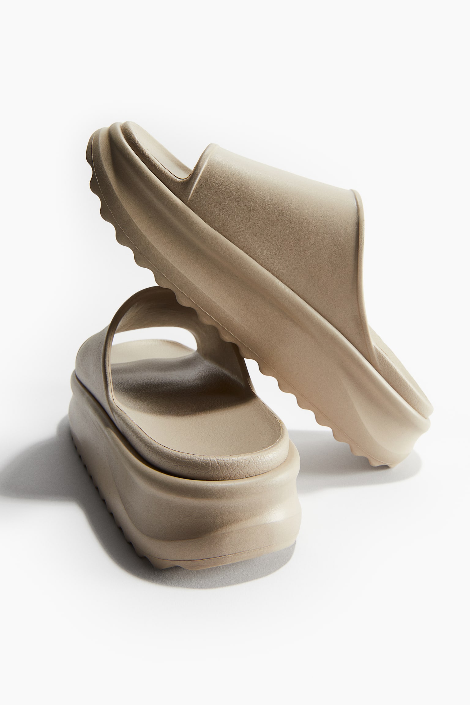 Platform pool slides - Light beige - 2