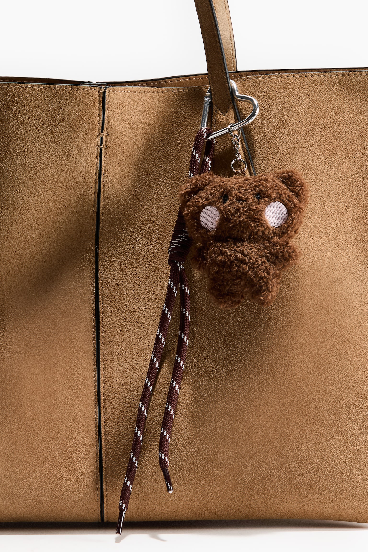 Bamseformet taskevedhæng - Brun/Bamse - 3