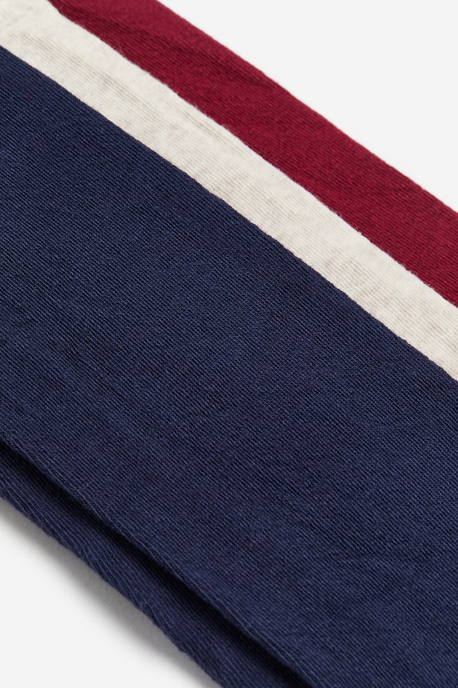 3-pack fine-knit tights - Beige marl/Red/Black/Grey marl/Dark beige/Cream/Navy blue/Pink/Light beige/dc - 2