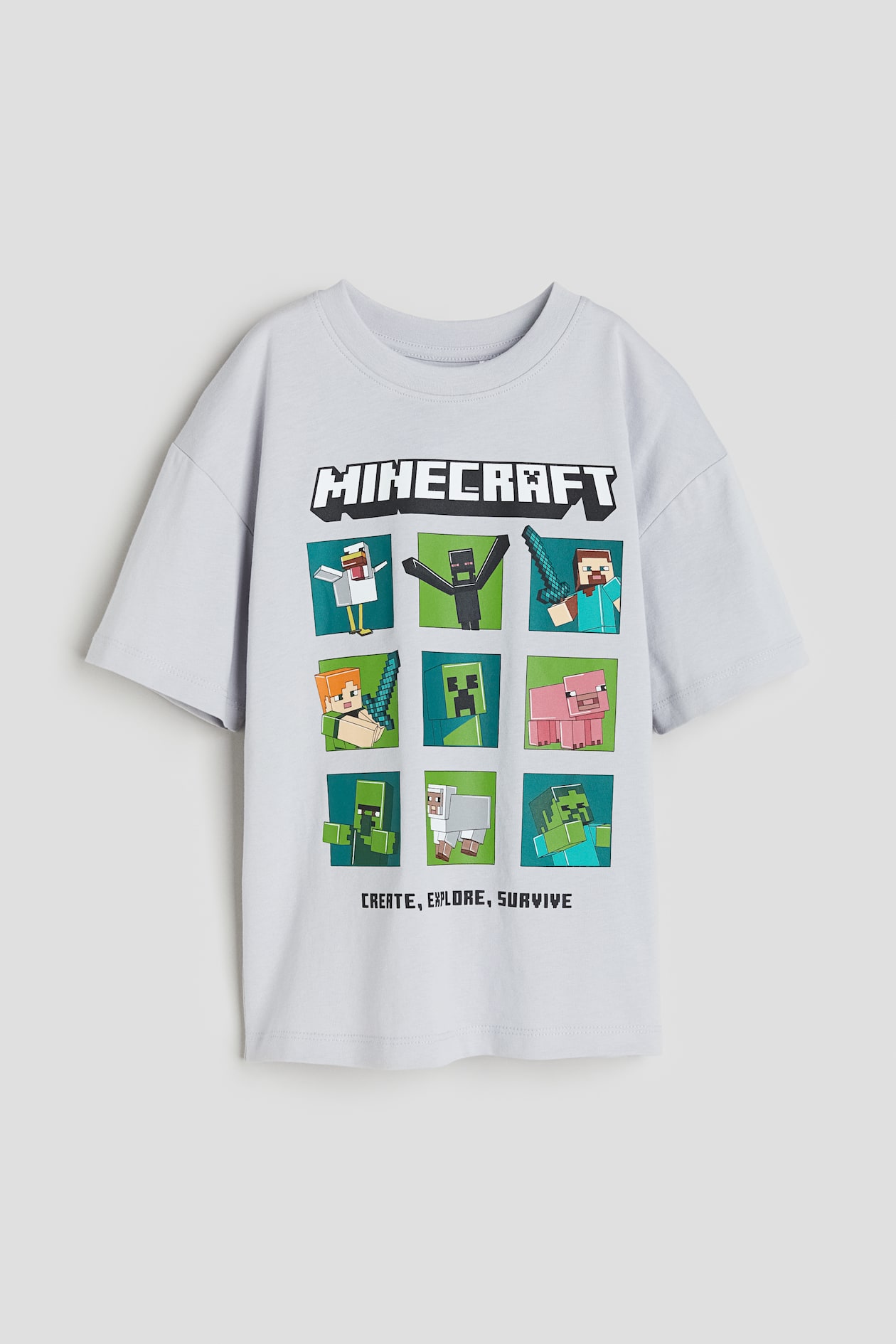 Playera Minecraft Camisas De Minecraft Para NiÃ±os Dibujos De