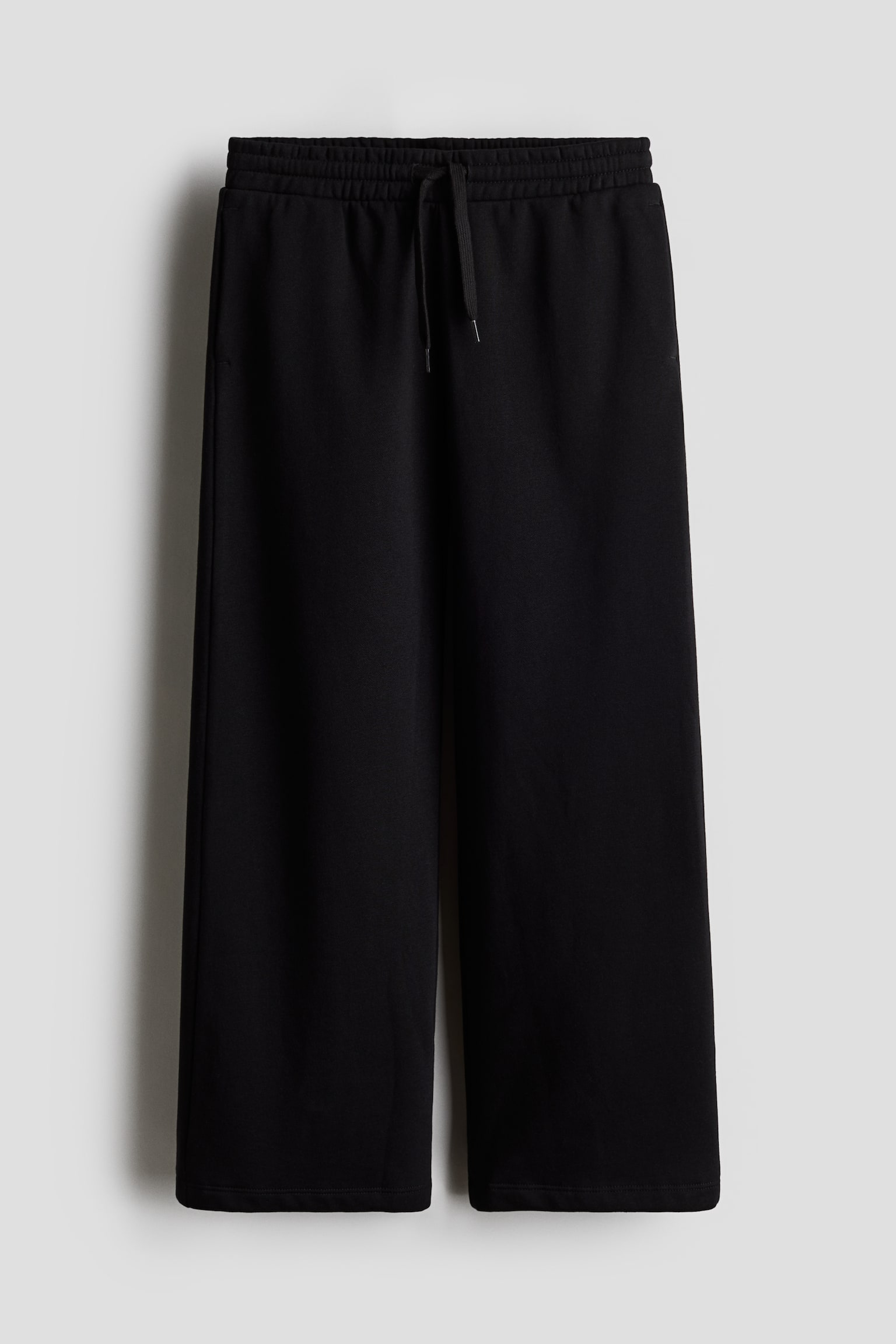 Wide sweatpants - Black/Light grey marl/Greige/Blue - 1