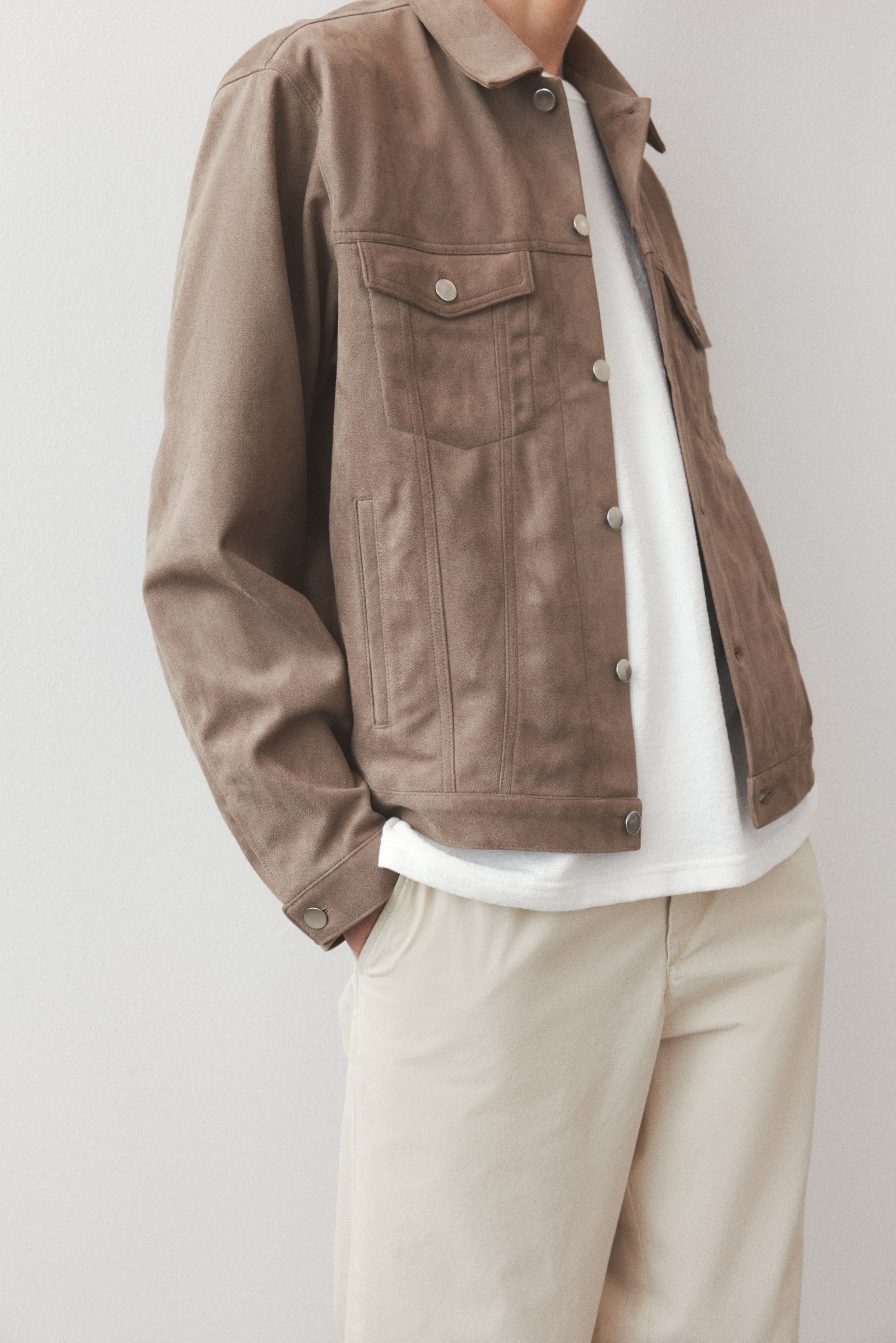 Regular Fit Napped Jacket