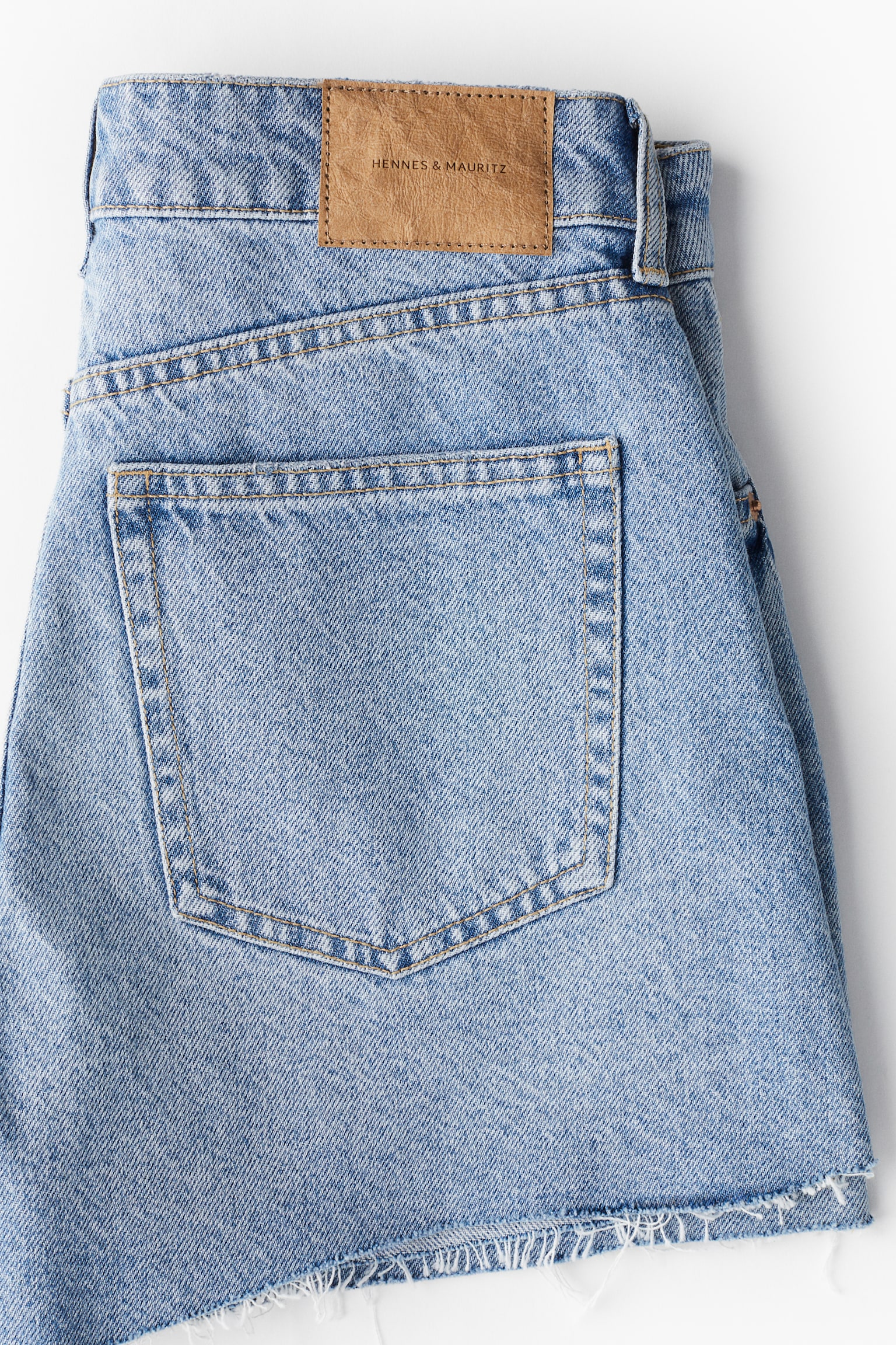 Denim shorts - Light denim blue/Denim blue/Dark denim blue - 6