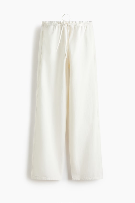 Denim Pull-On Pants
