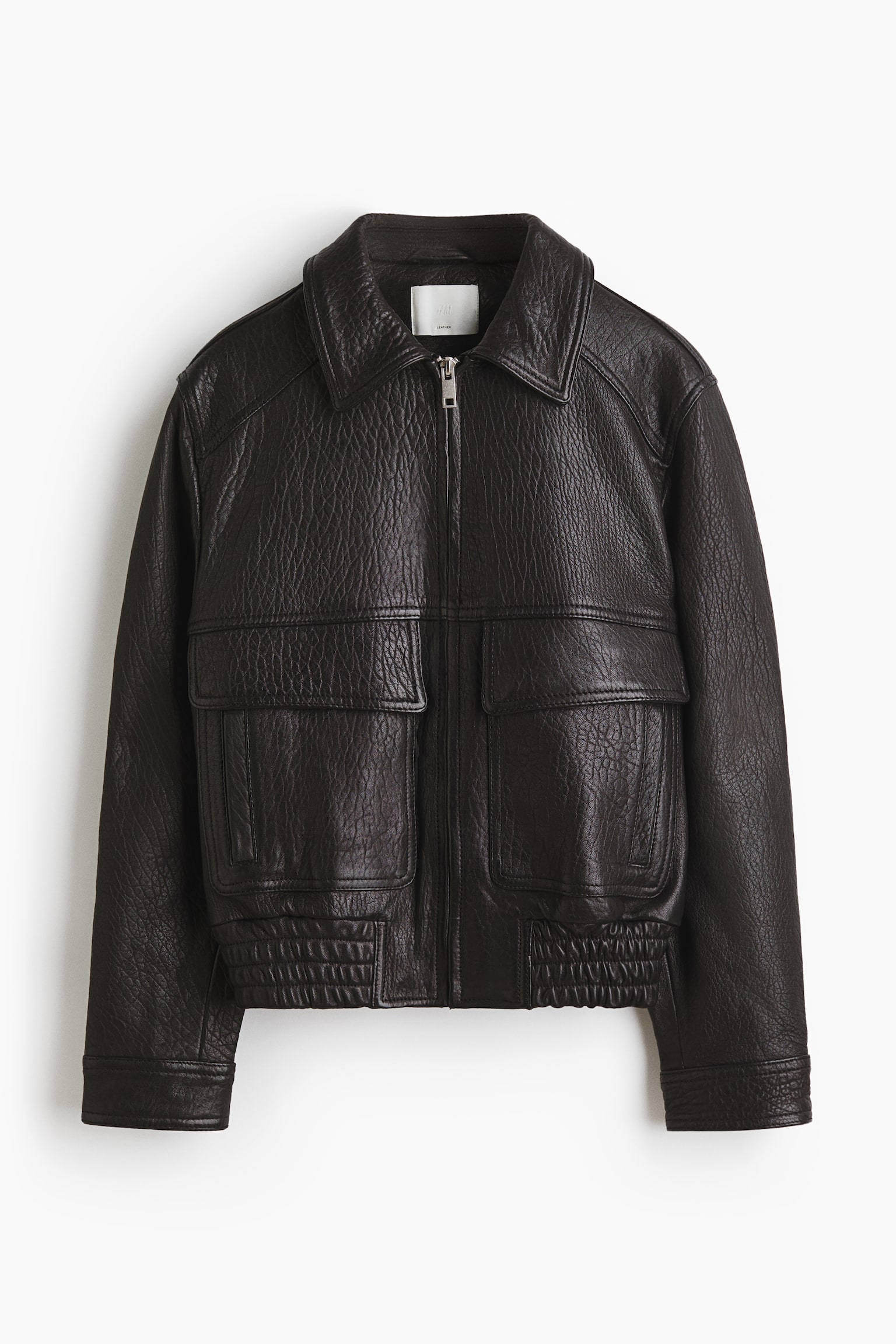 Leather jacket - Black - 2