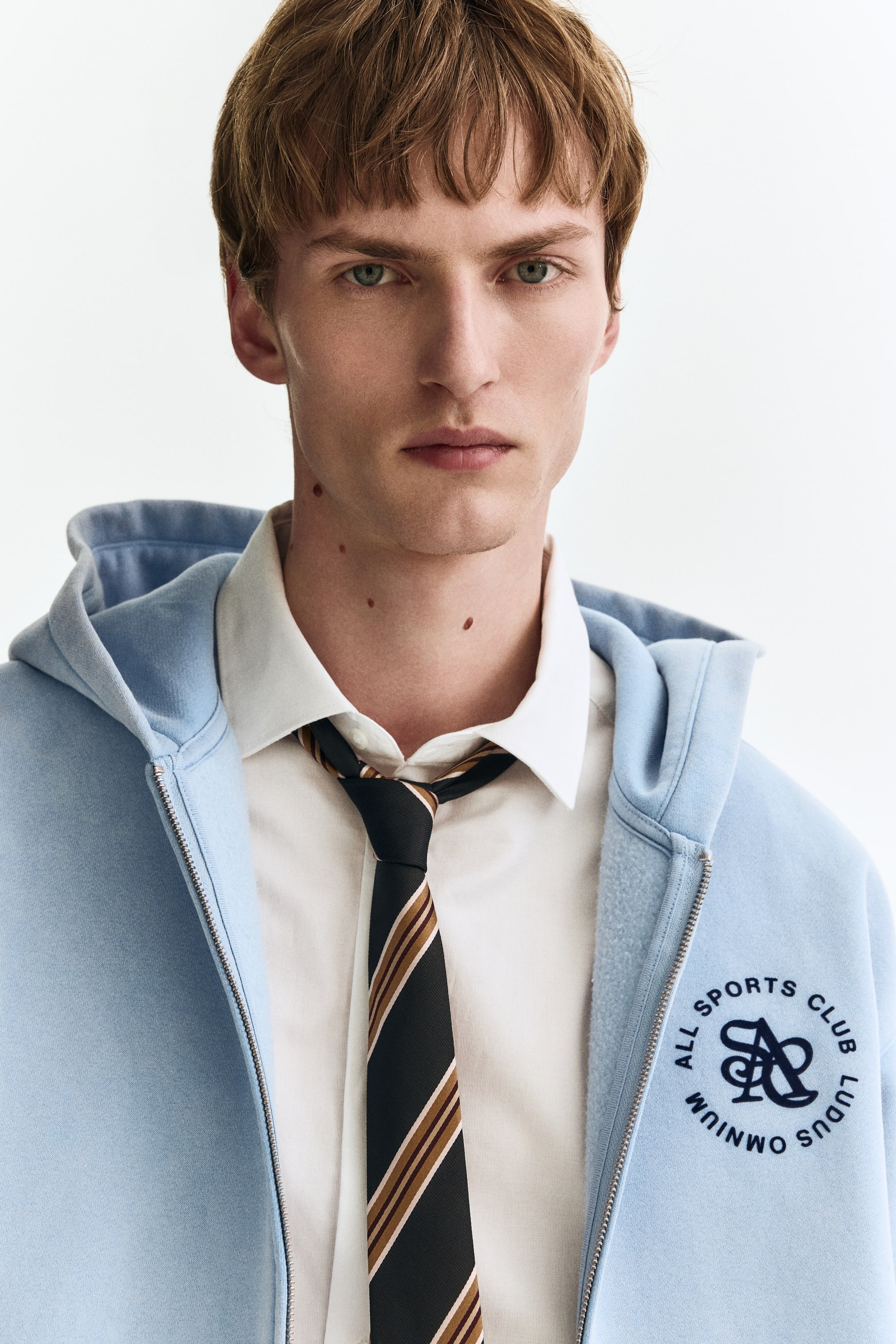 Loose-Fit Hooded Jacket