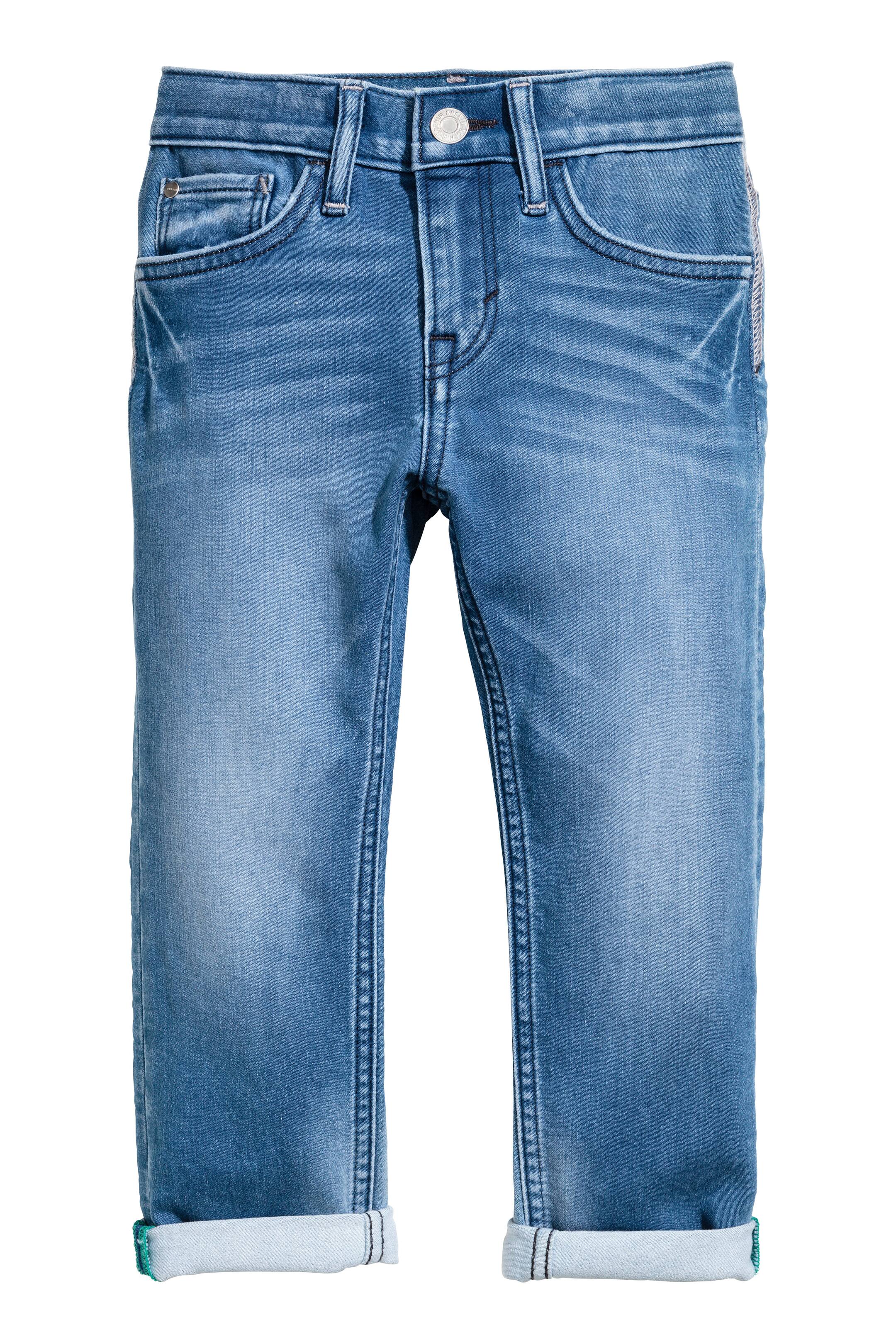 View larger image: Jean très doux Taille amincie - Denim blue - Kids | H&M CA 1
