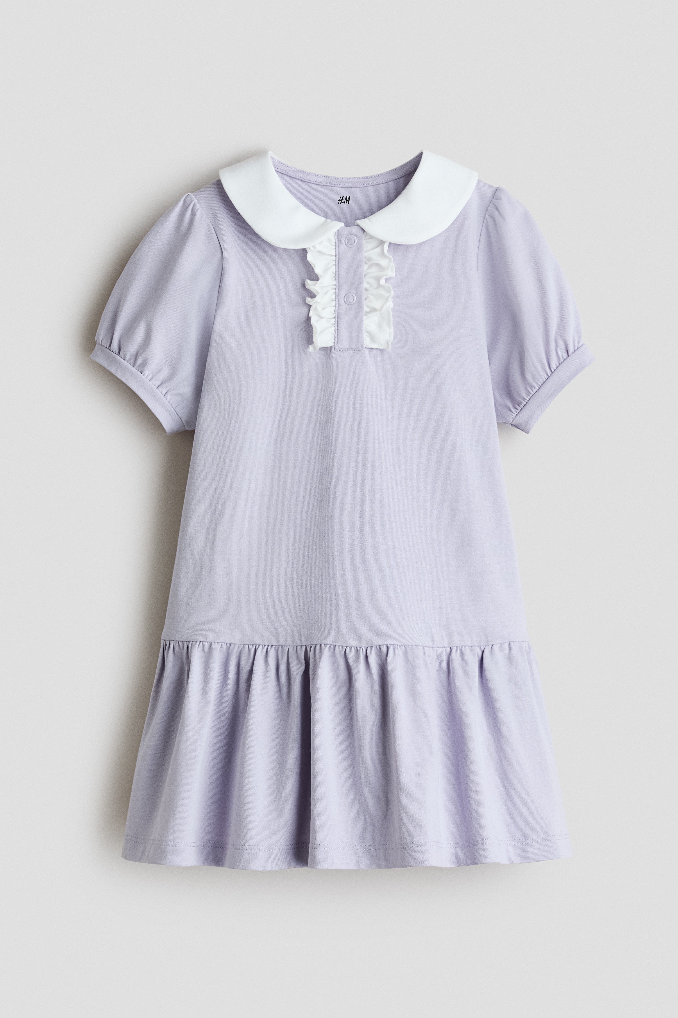 COOLMAX® dress - Lilac/White