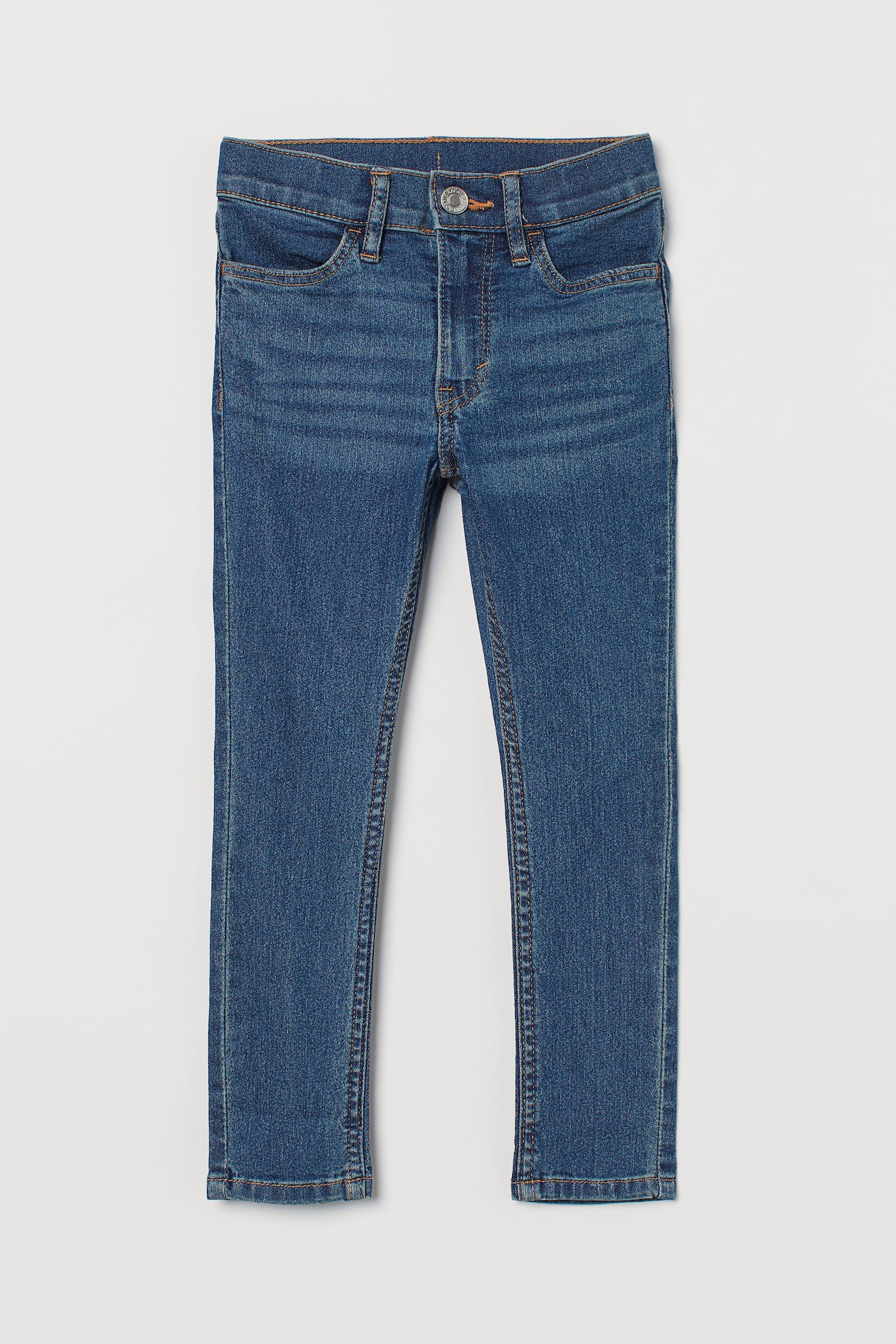 Skinny Fit Jeans - Dark denim blue - 1