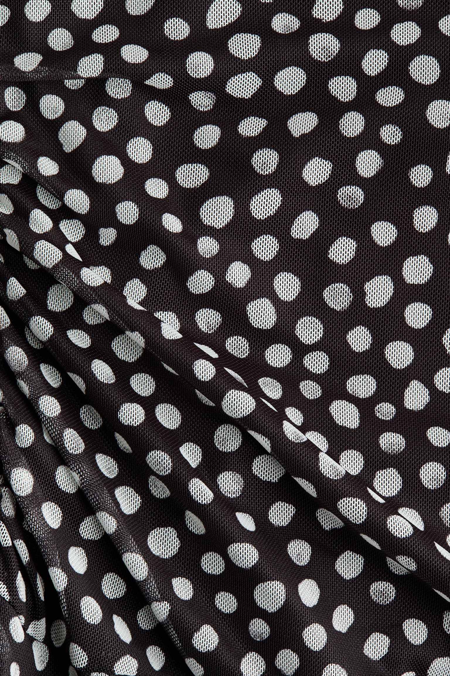 Halterneck dress - Black/Spotted - 2