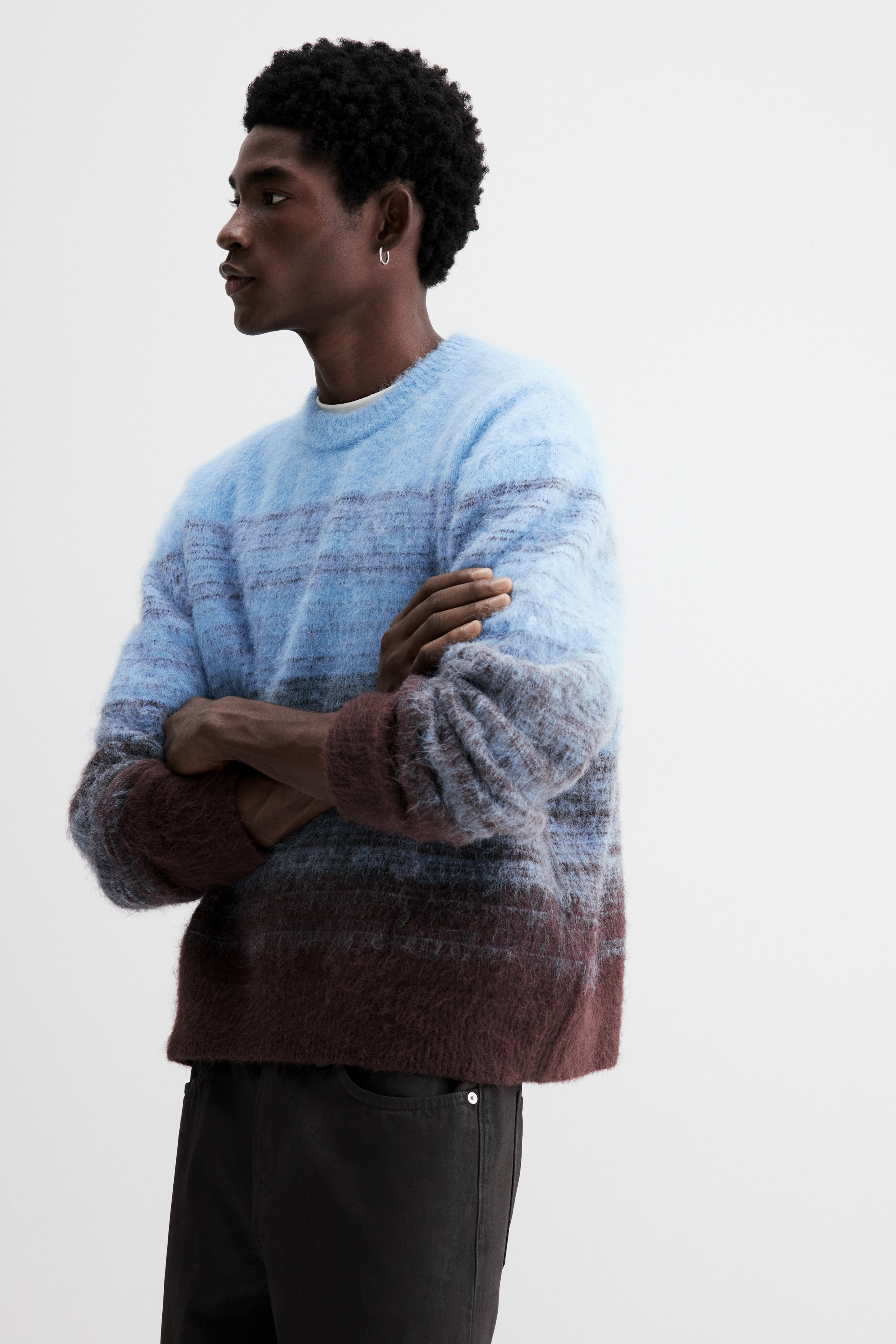 Loose Fit Fuzzy jumper